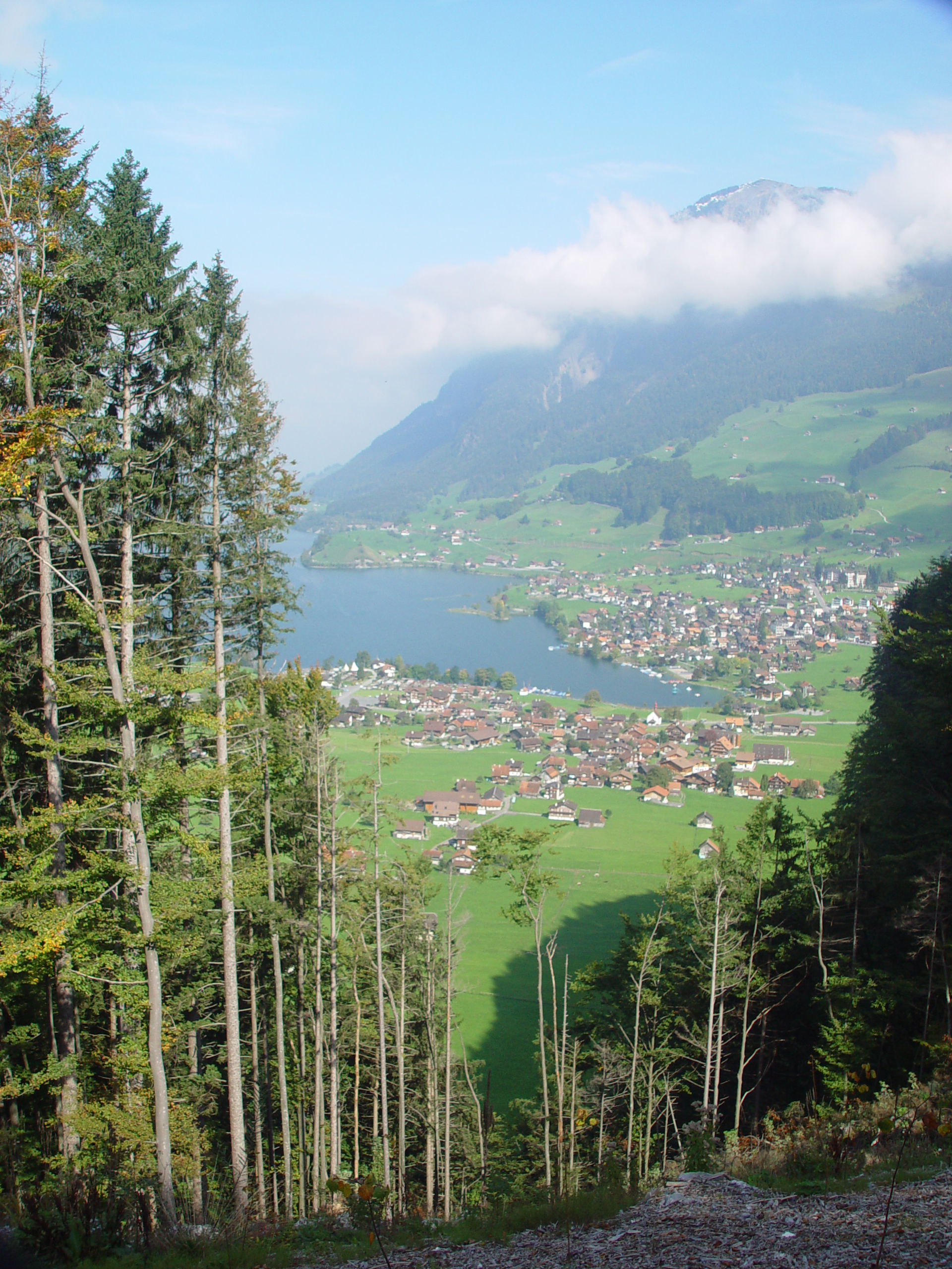 Europe Trip 2005 - Switzerland (Driving into the Alps)