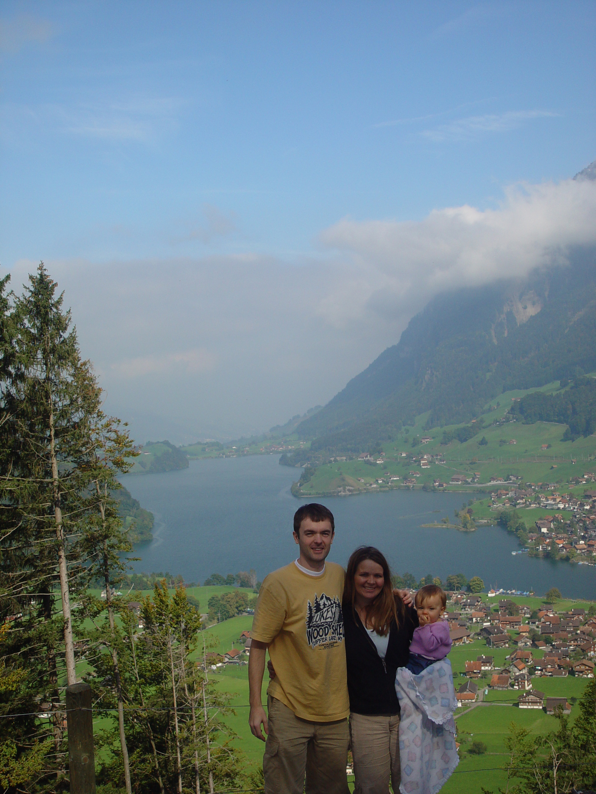 Europe Trip 2005 - Switzerland (Driving into the Alps)