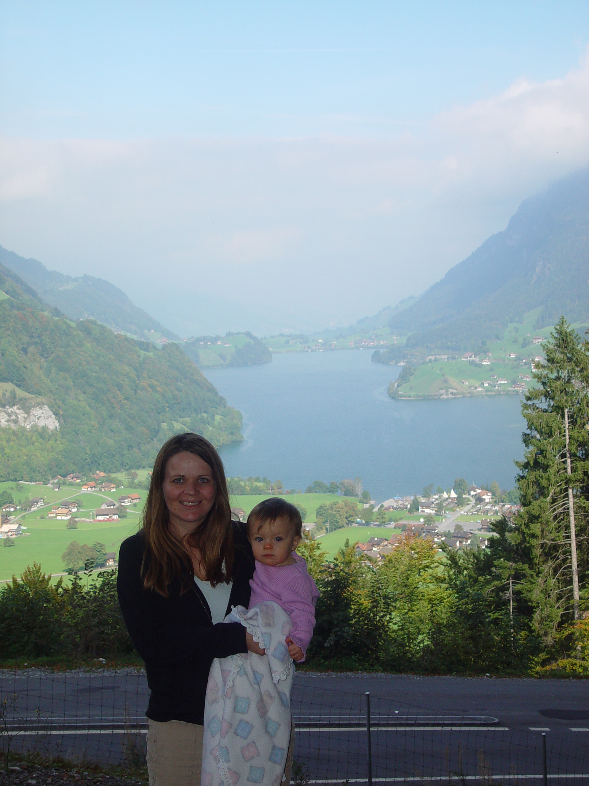 Europe Trip 2005 - Switzerland (Driving into the Alps)