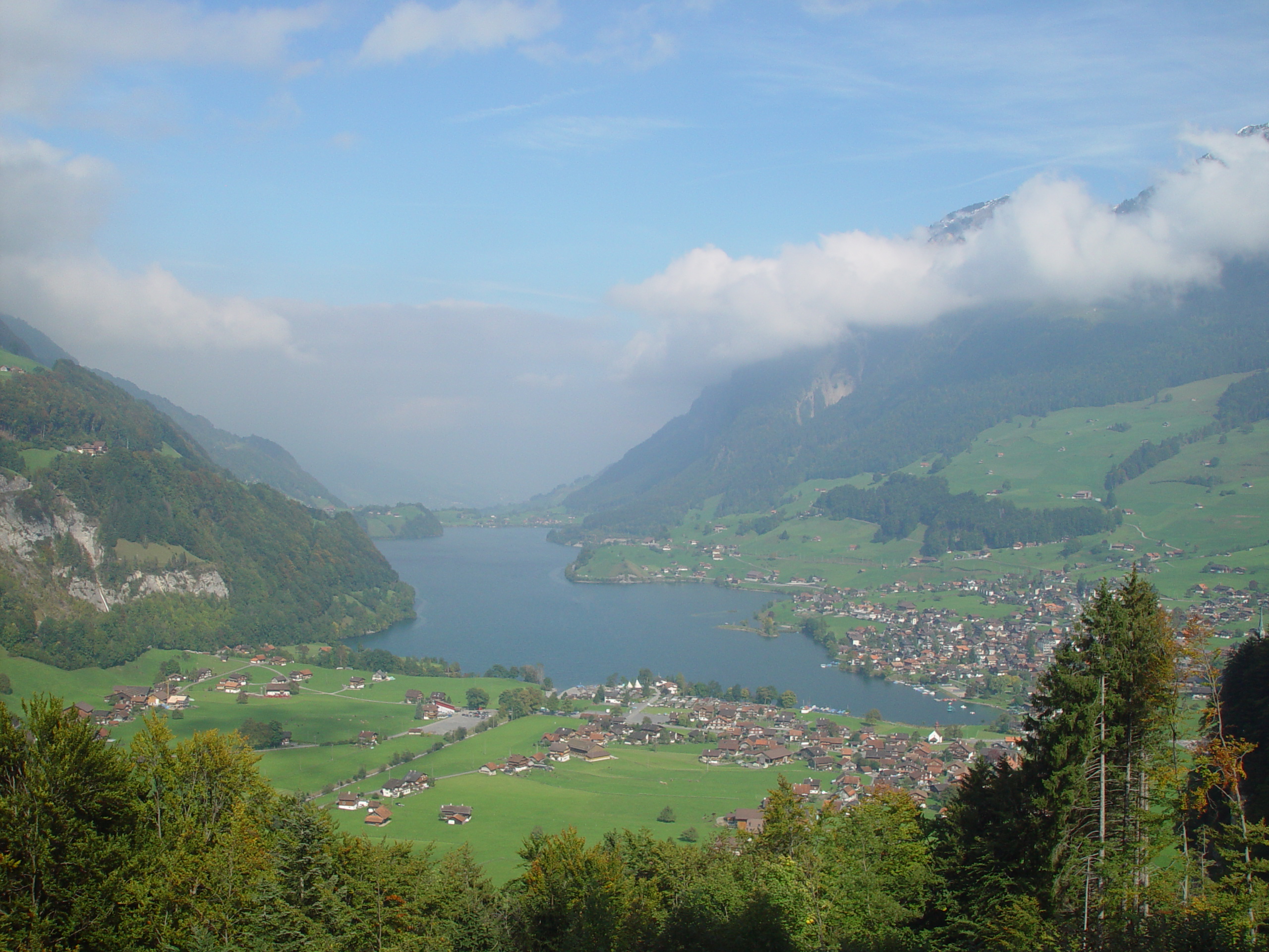 Europe Trip 2005 - Switzerland (Driving into the Alps)