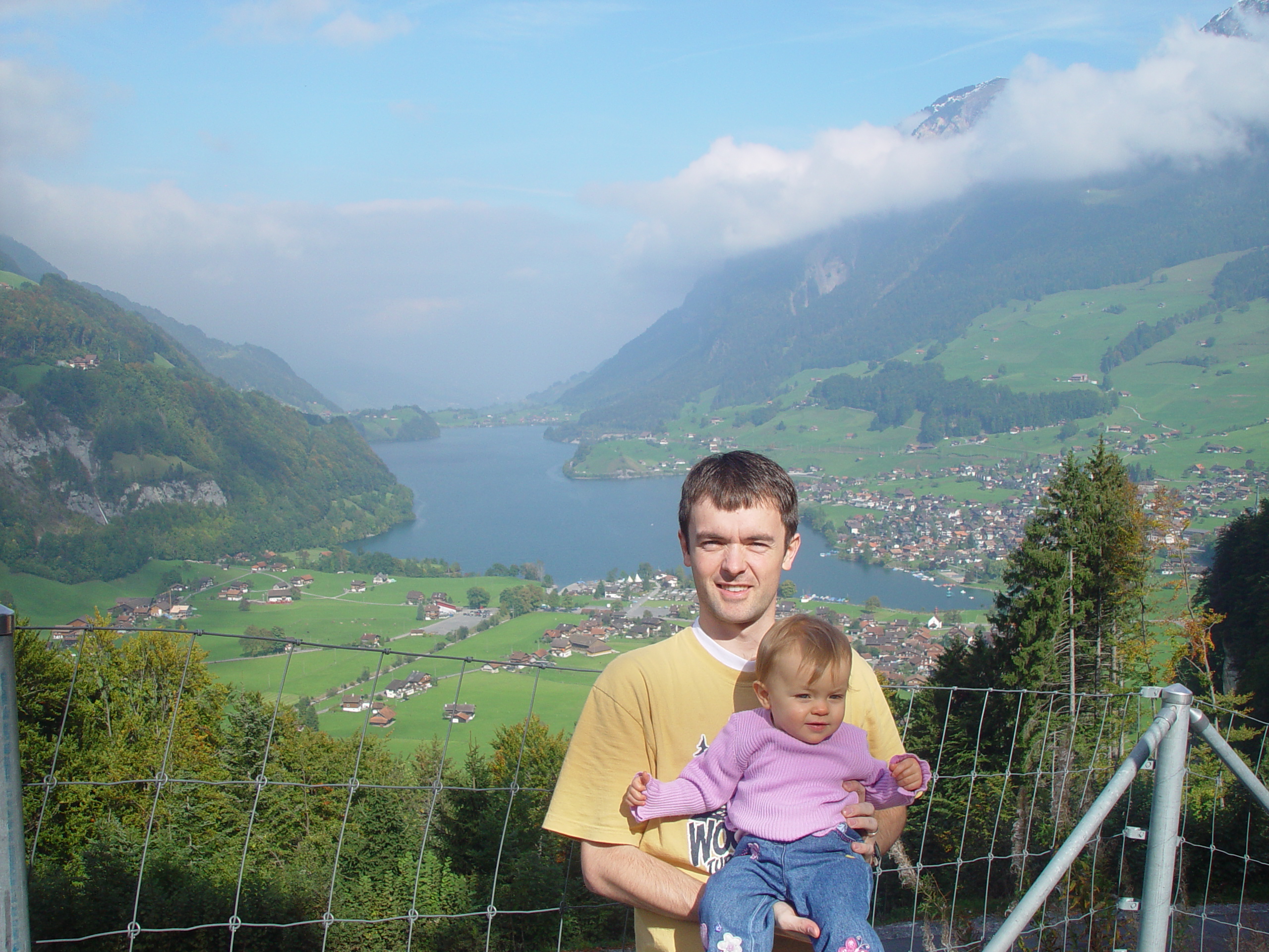 Europe Trip 2005 - Switzerland (Driving into the Alps)