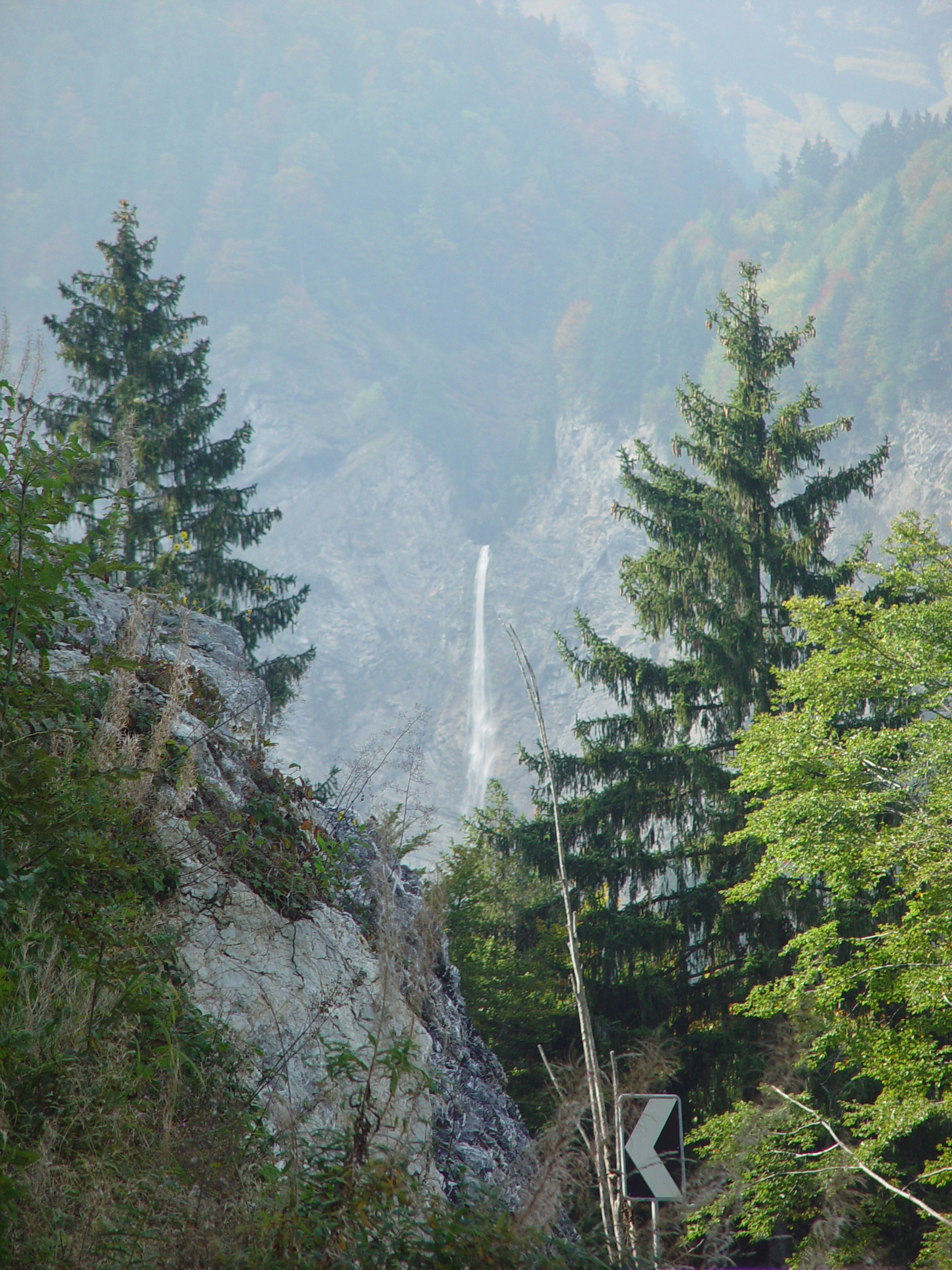 Europe Trip 2005 - Switzerland (Driving into the Alps)