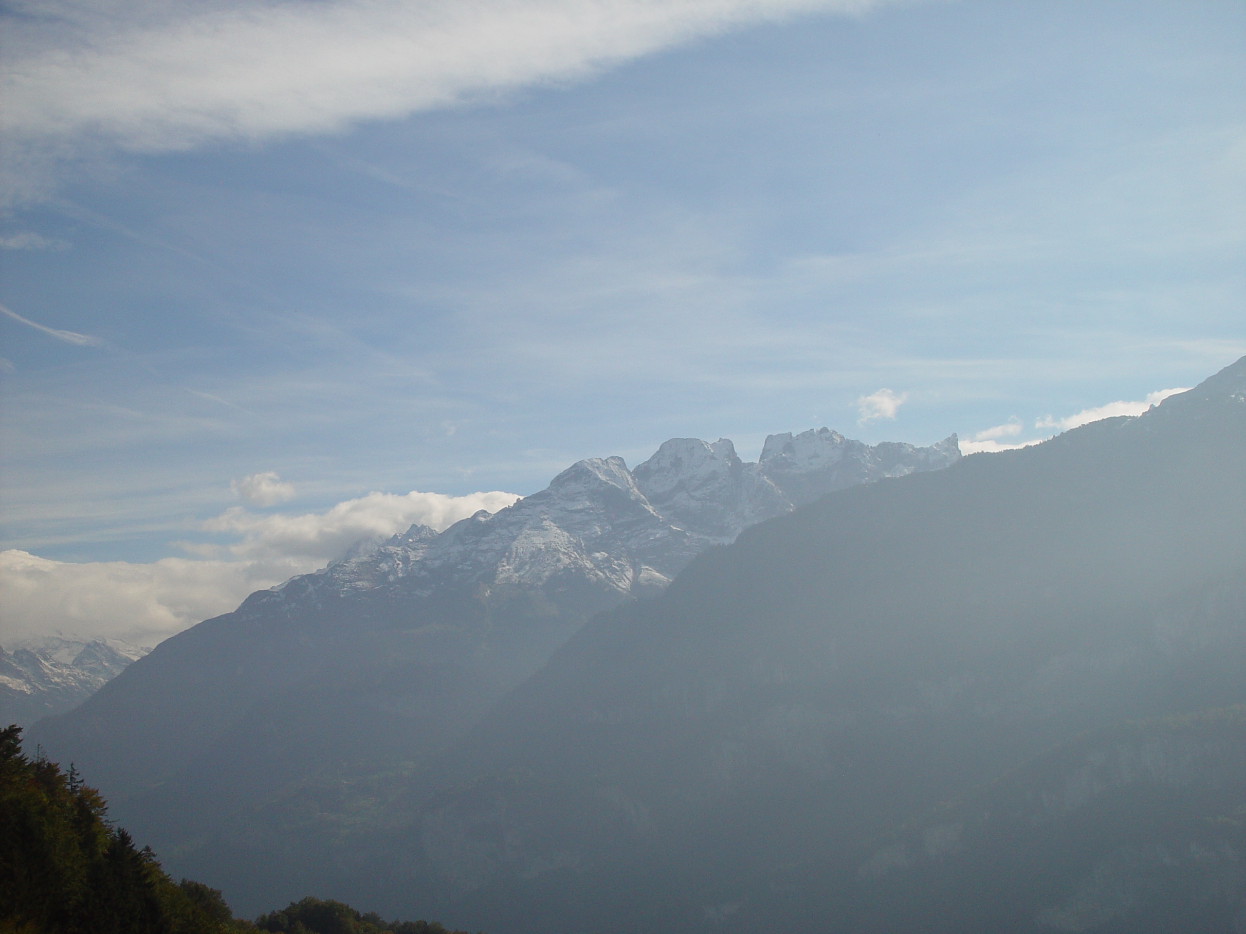 Europe Trip 2005 - Switzerland (Driving into the Alps)