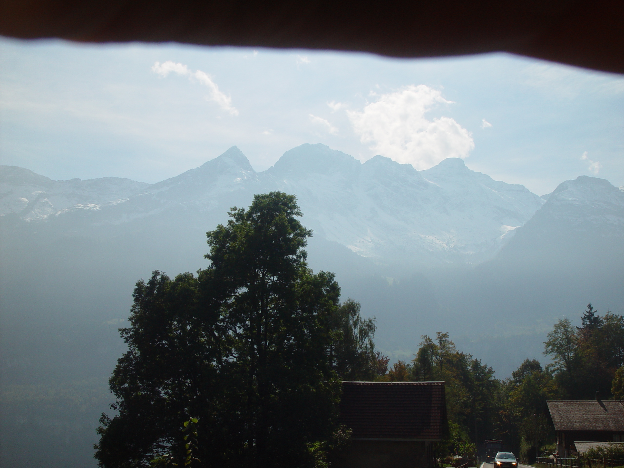 Europe Trip 2005 - Switzerland (Driving into the Alps)