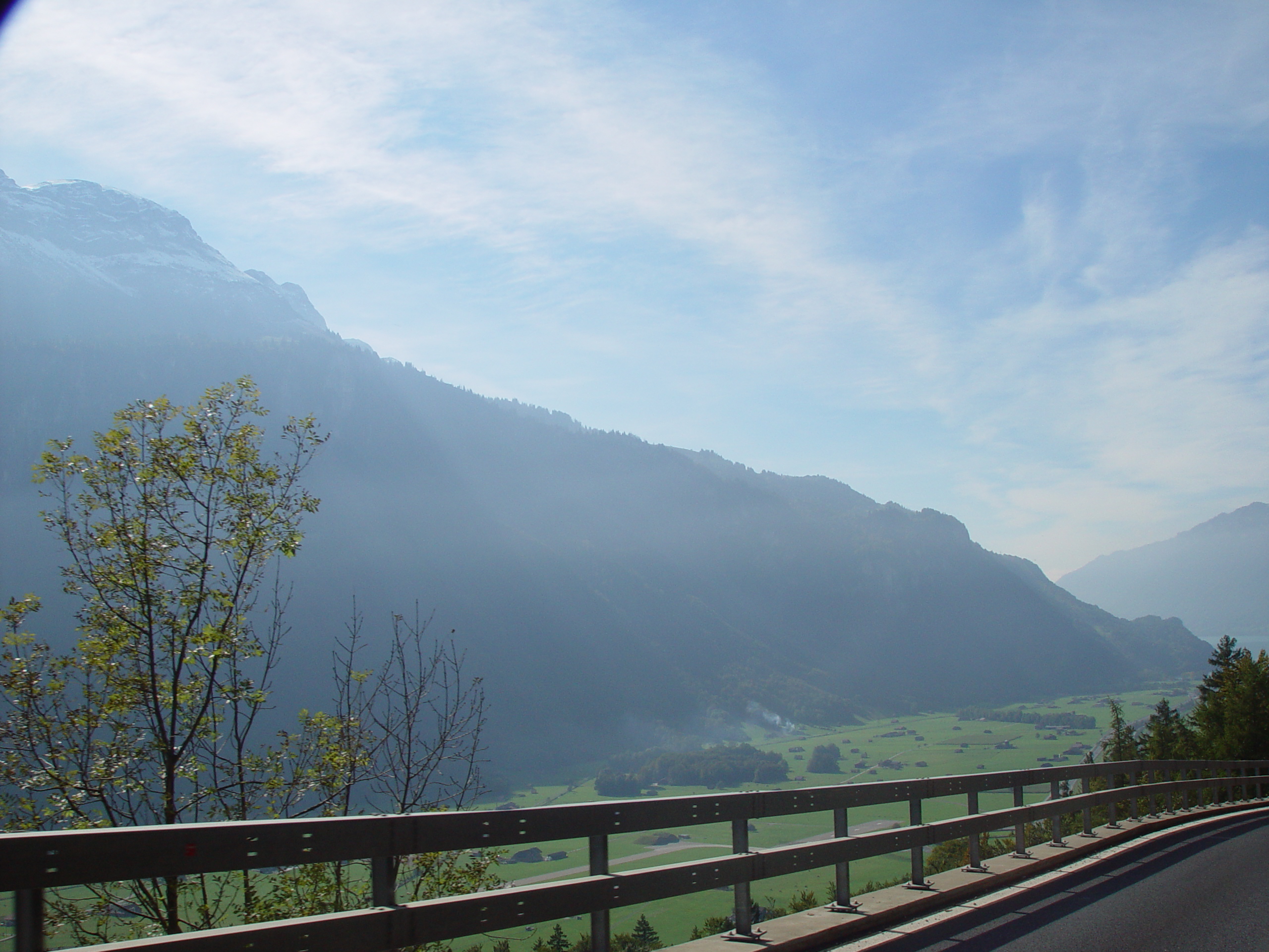 Europe Trip 2005 - Switzerland (Driving into the Alps)