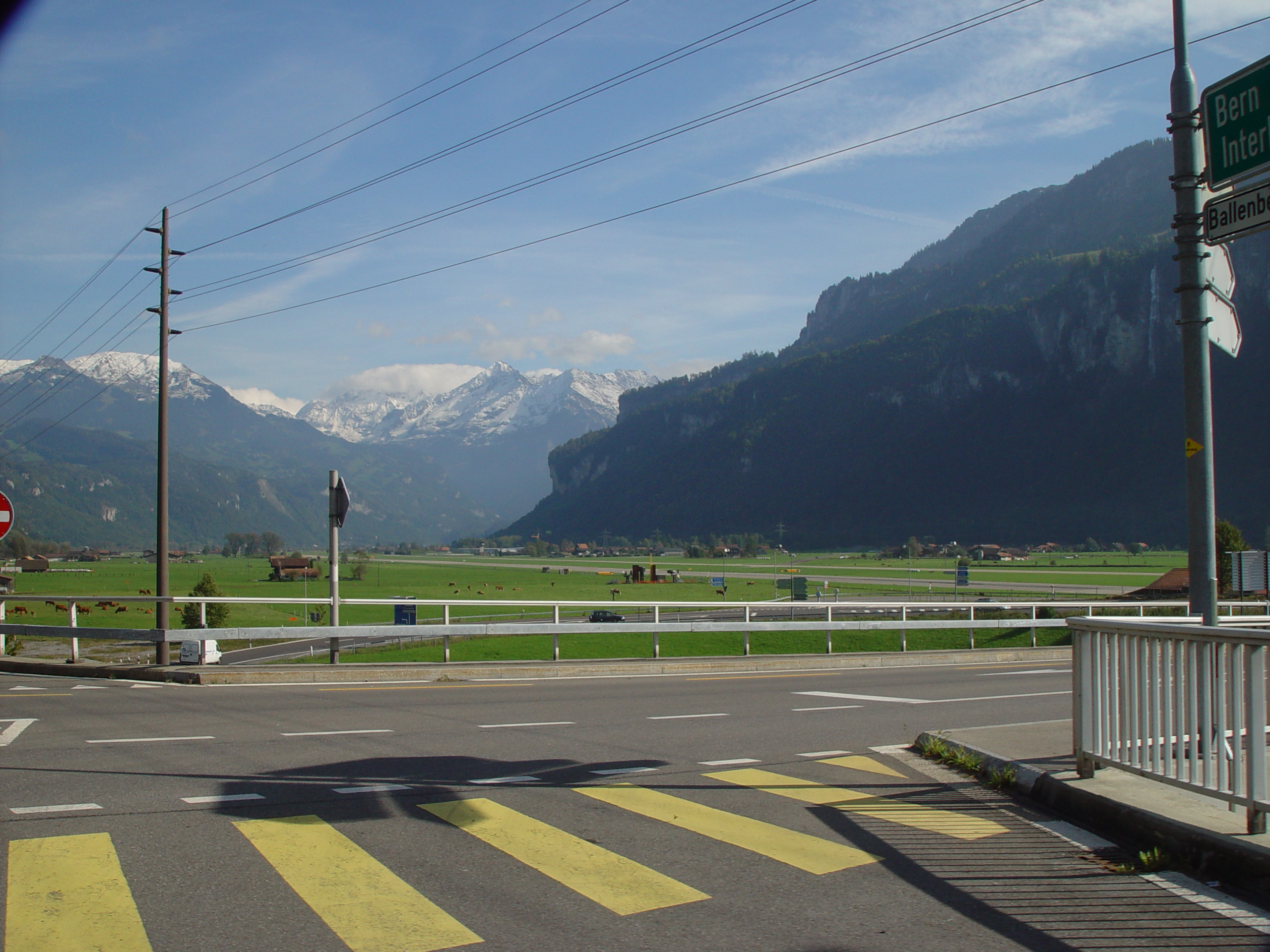 Europe Trip 2005 - Switzerland (Driving into the Alps)