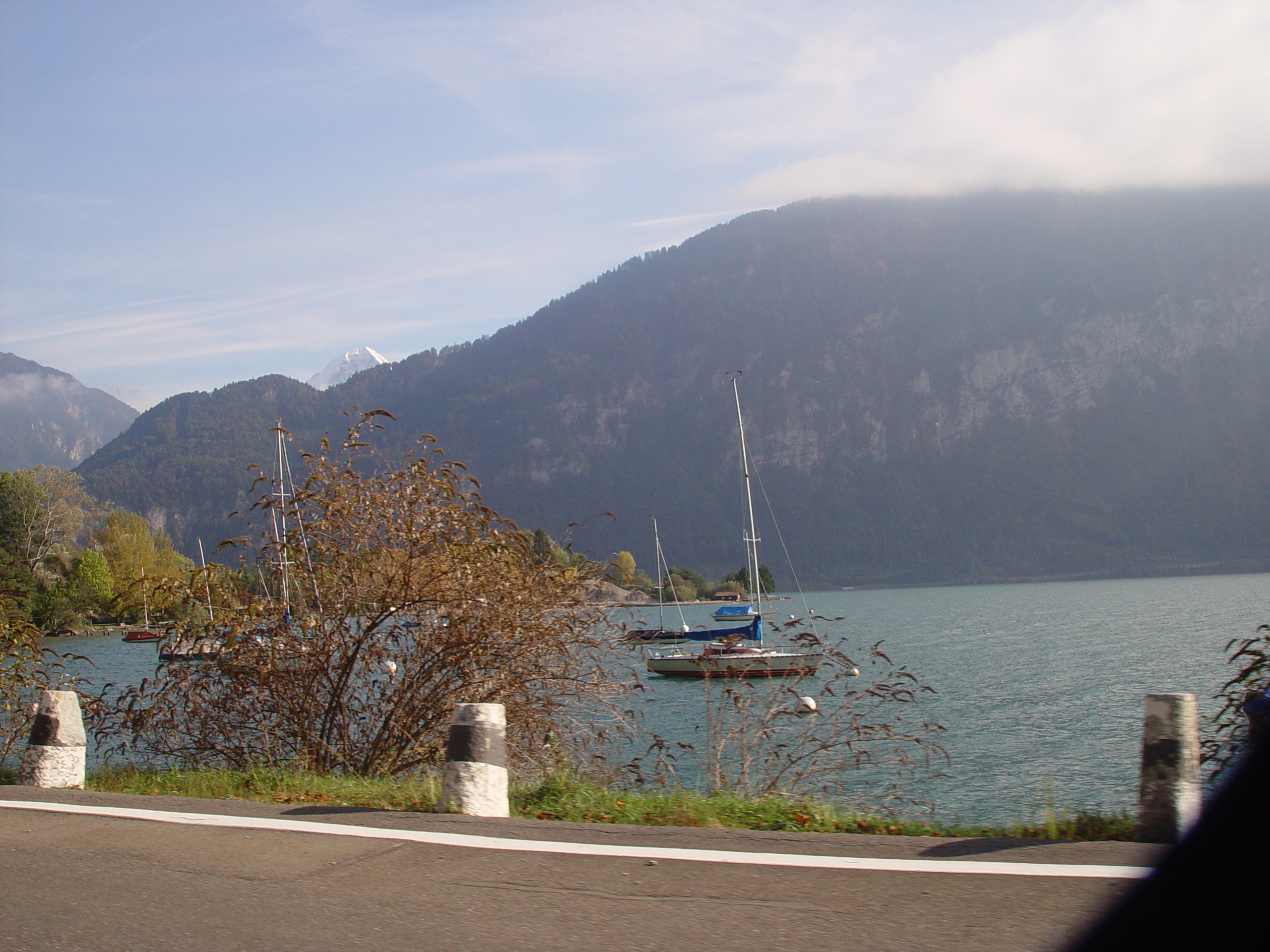 Europe Trip 2005 - Switzerland (Driving into the Alps)