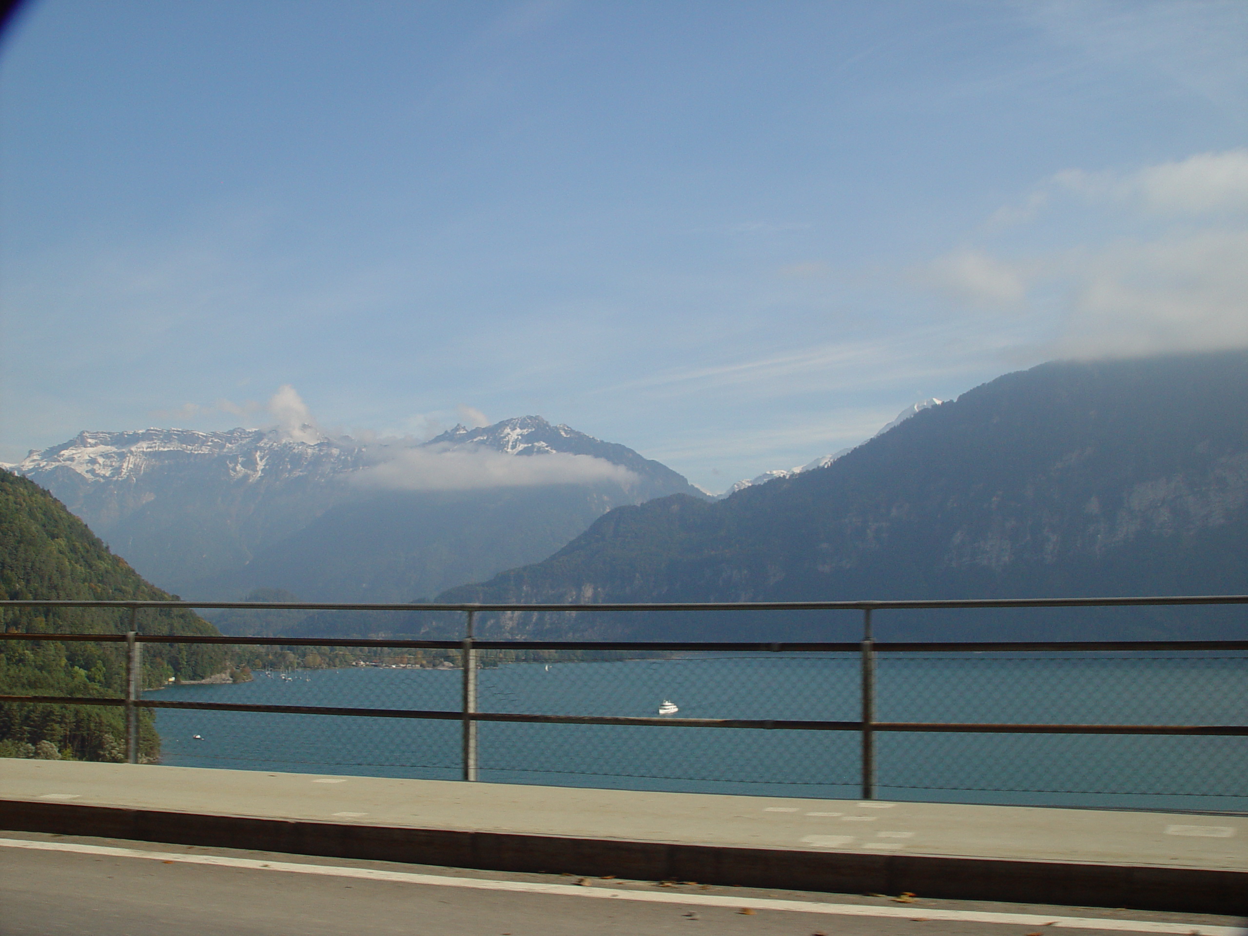 Europe Trip 2005 - Switzerland (Driving into the Alps)