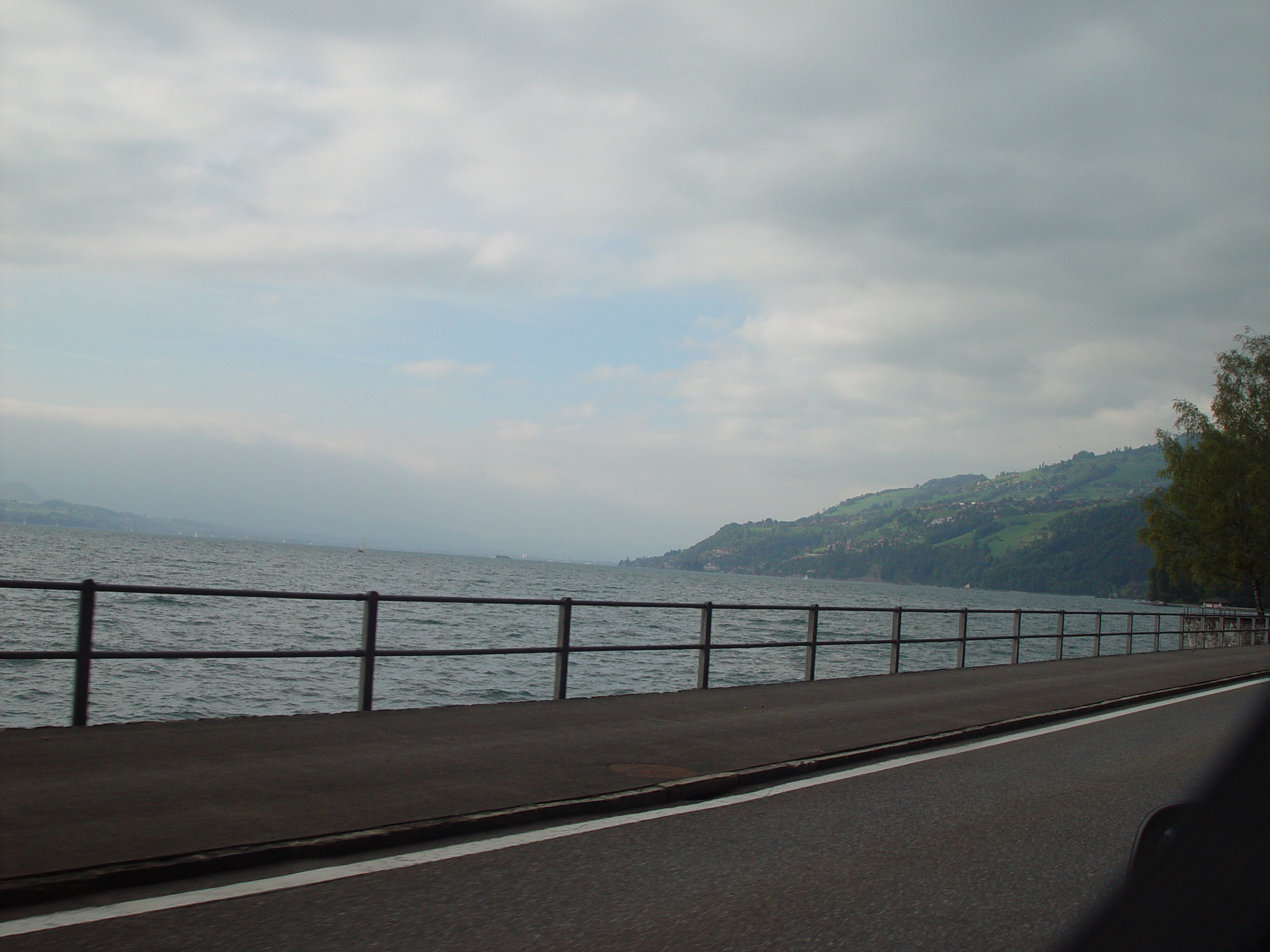 Europe Trip 2005 - Switzerland (Driving into the Alps)