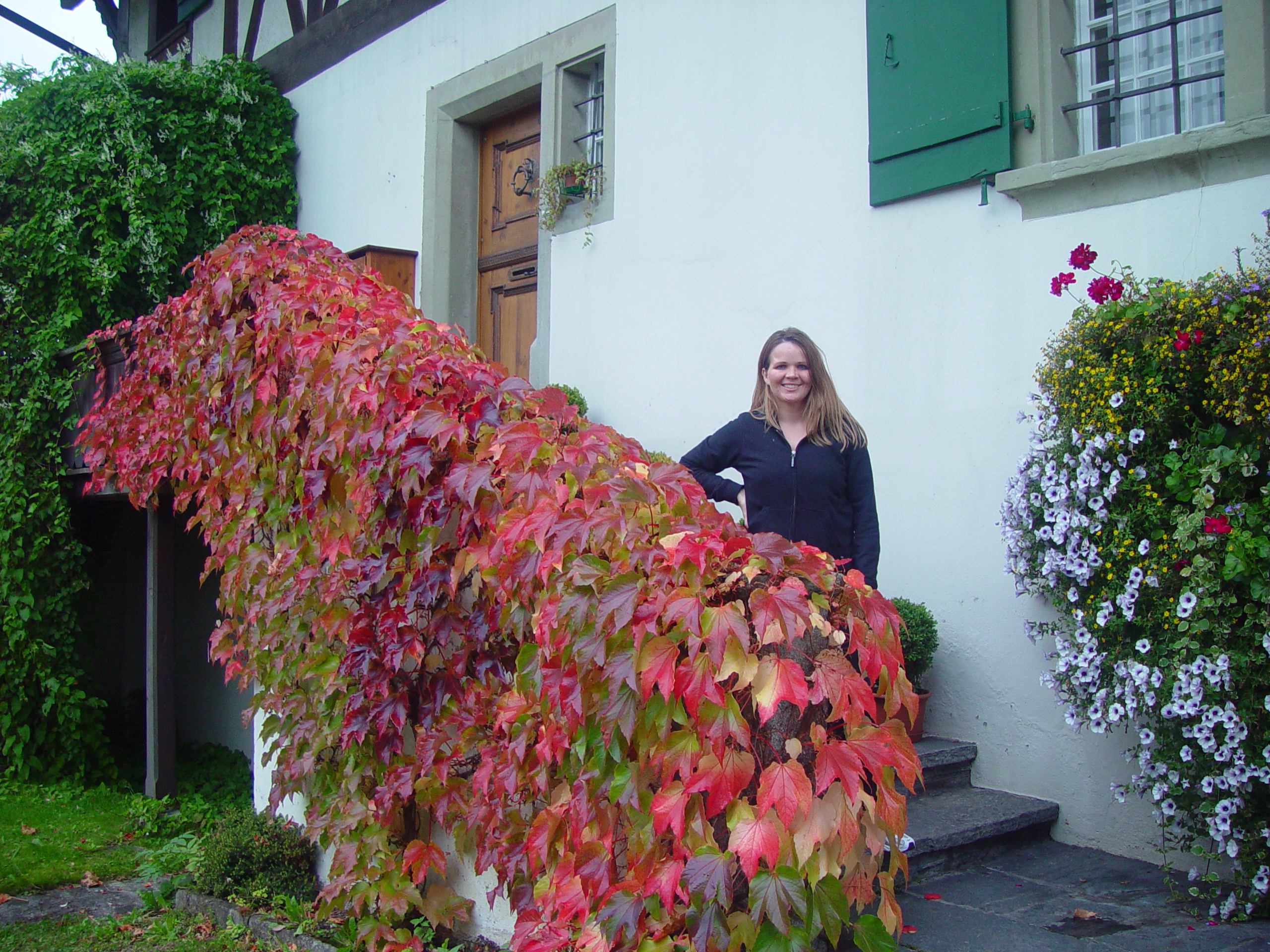 Europe Trip 2005 - Switzerland (Sigisvil - Lodge in the Alps, Swiss Cow Bells, Waterfall Hike, German Potato Salad, Spaetzle)