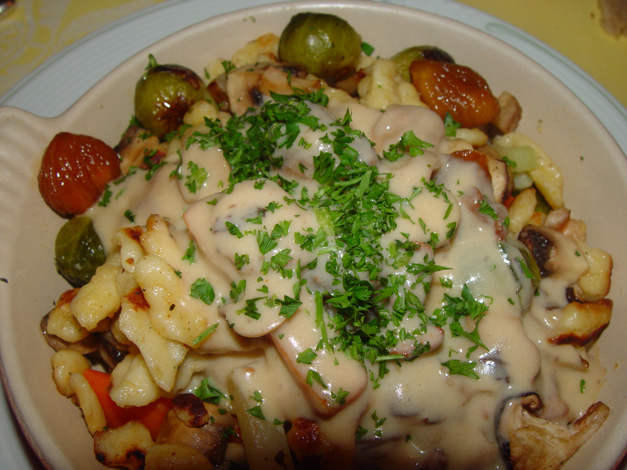 Europe Trip 2005 - Switzerland (Sigisvil - Lodge in the Alps, Swiss Cow Bells, Waterfall Hike, German Potato Salad, Spaetzle)