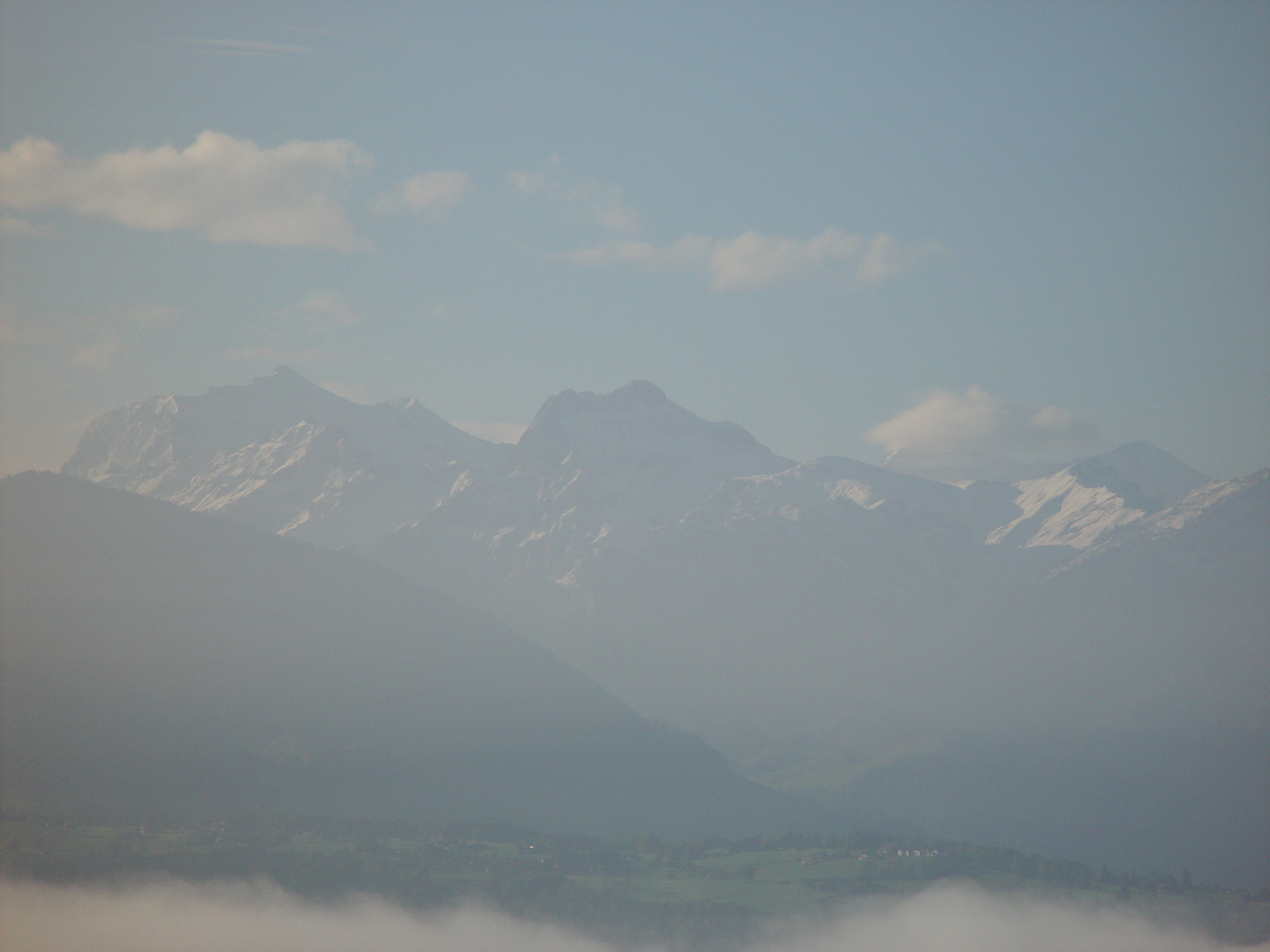 Europe Trip 2005 - Switzerland (Sigisvil - Lodge in the Alps, Swiss Cow Bells, Waterfall Hike, German Potato Salad, Spaetzle)