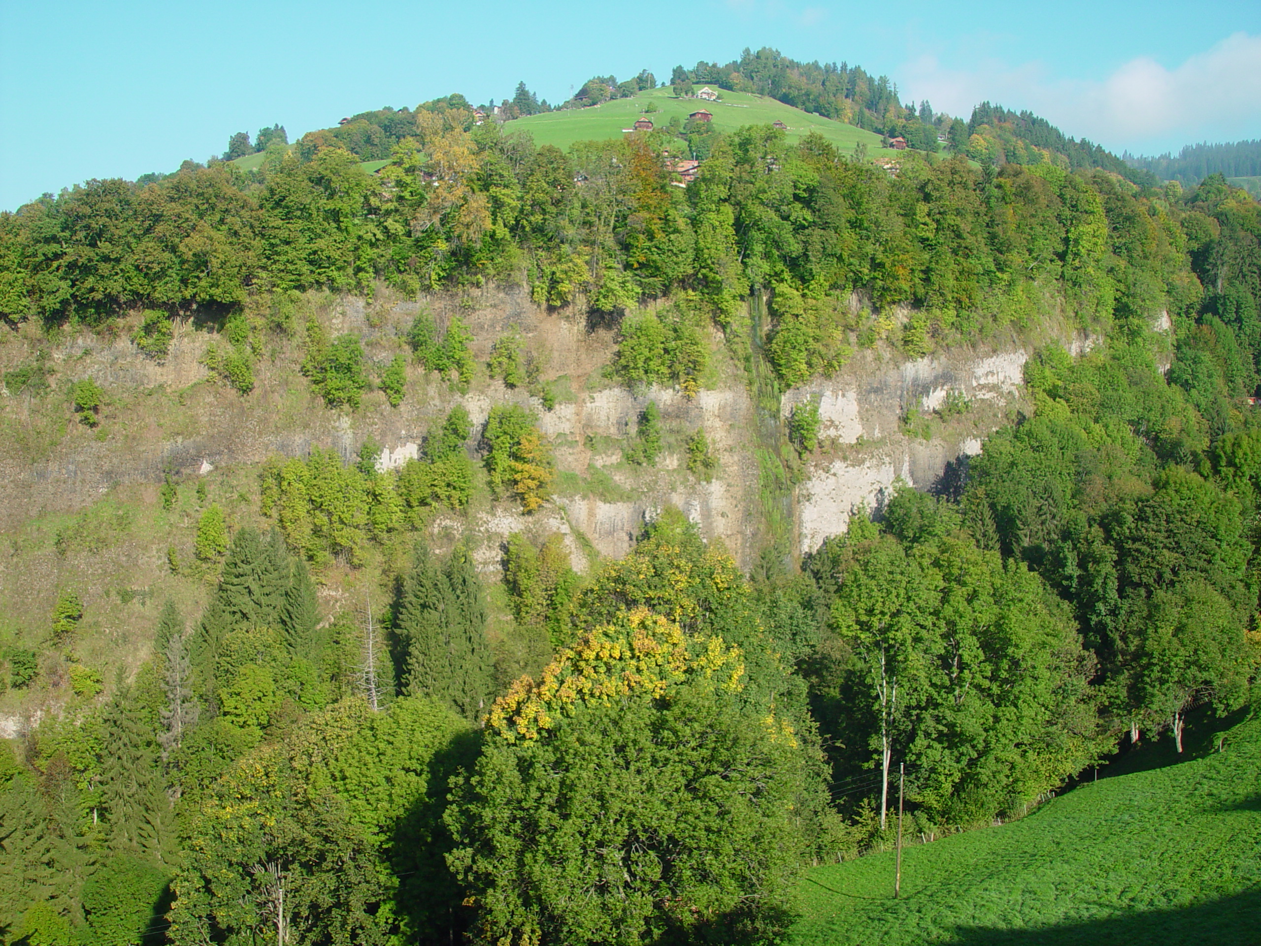 Europe Trip 2005 - Switzerland (Sigisvil - Lodge in the Alps, Swiss Cow Bells, Waterfall Hike, German Potato Salad, Spaetzle)