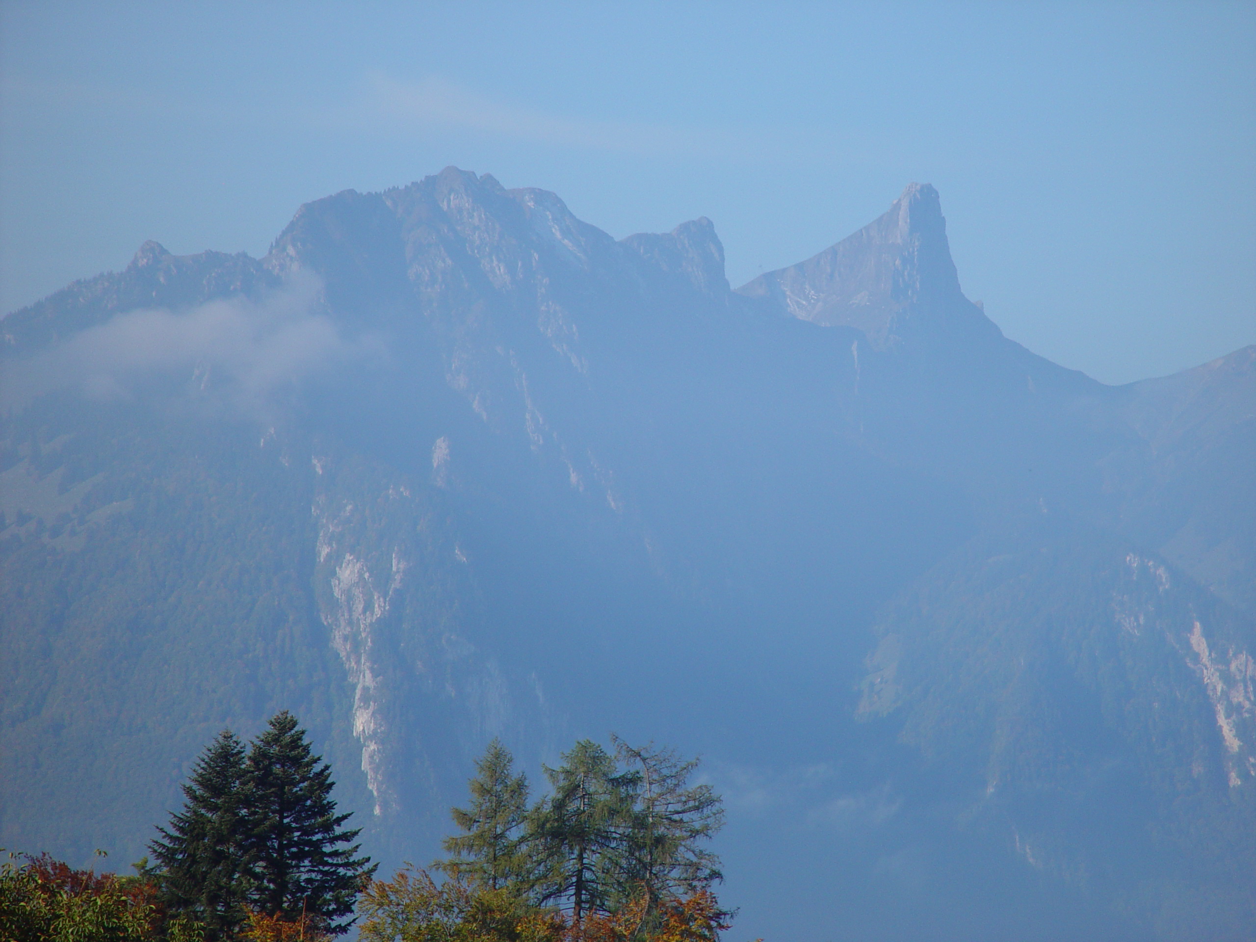 Europe Trip 2005 - Switzerland (Sigisvil - Lodge in the Alps, Swiss Cow Bells, Waterfall Hike, German Potato Salad, Spaetzle)