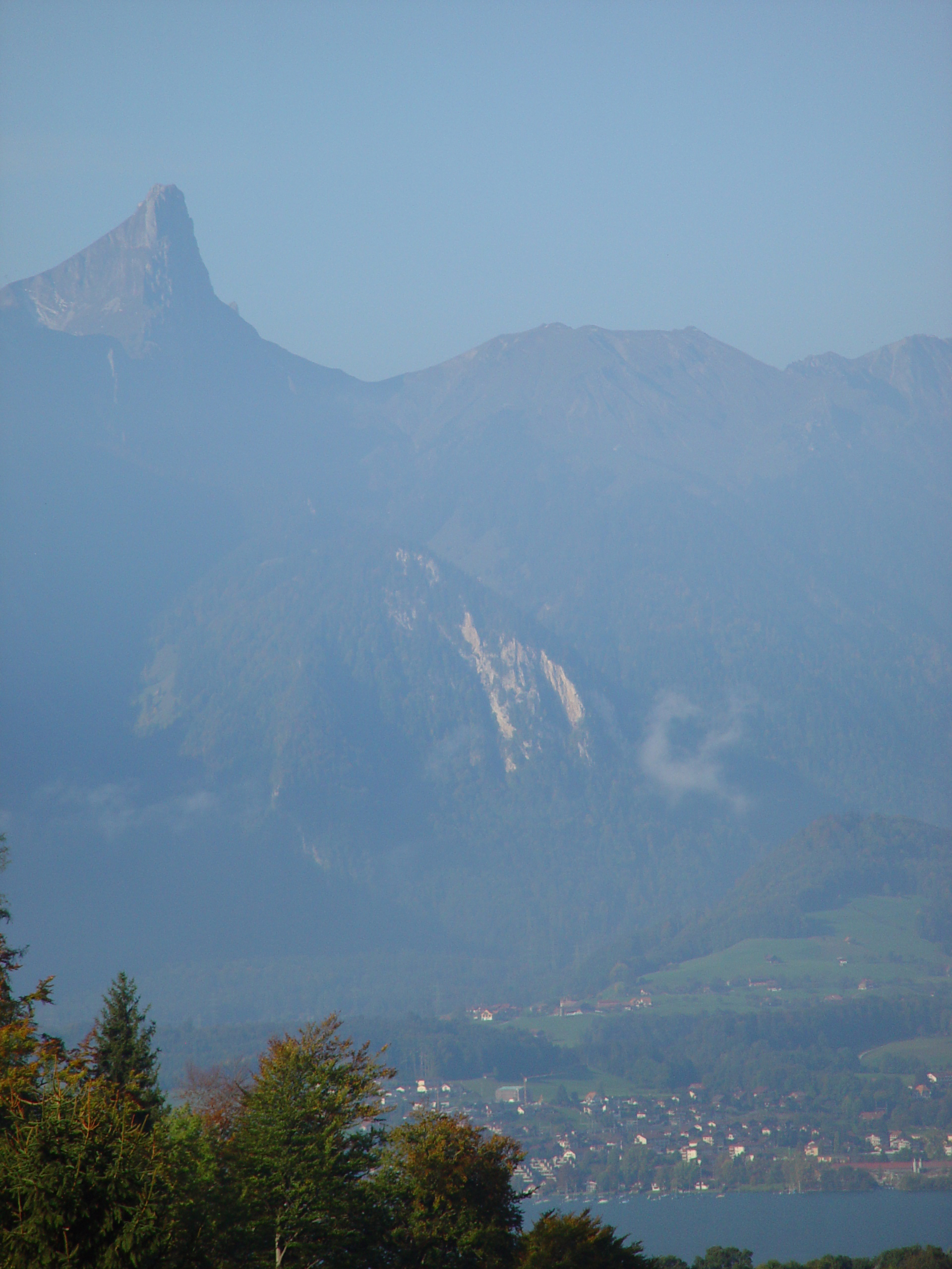 Europe Trip 2005 - Switzerland (Sigisvil - Lodge in the Alps, Swiss Cow Bells, Waterfall Hike, German Potato Salad, Spaetzle)