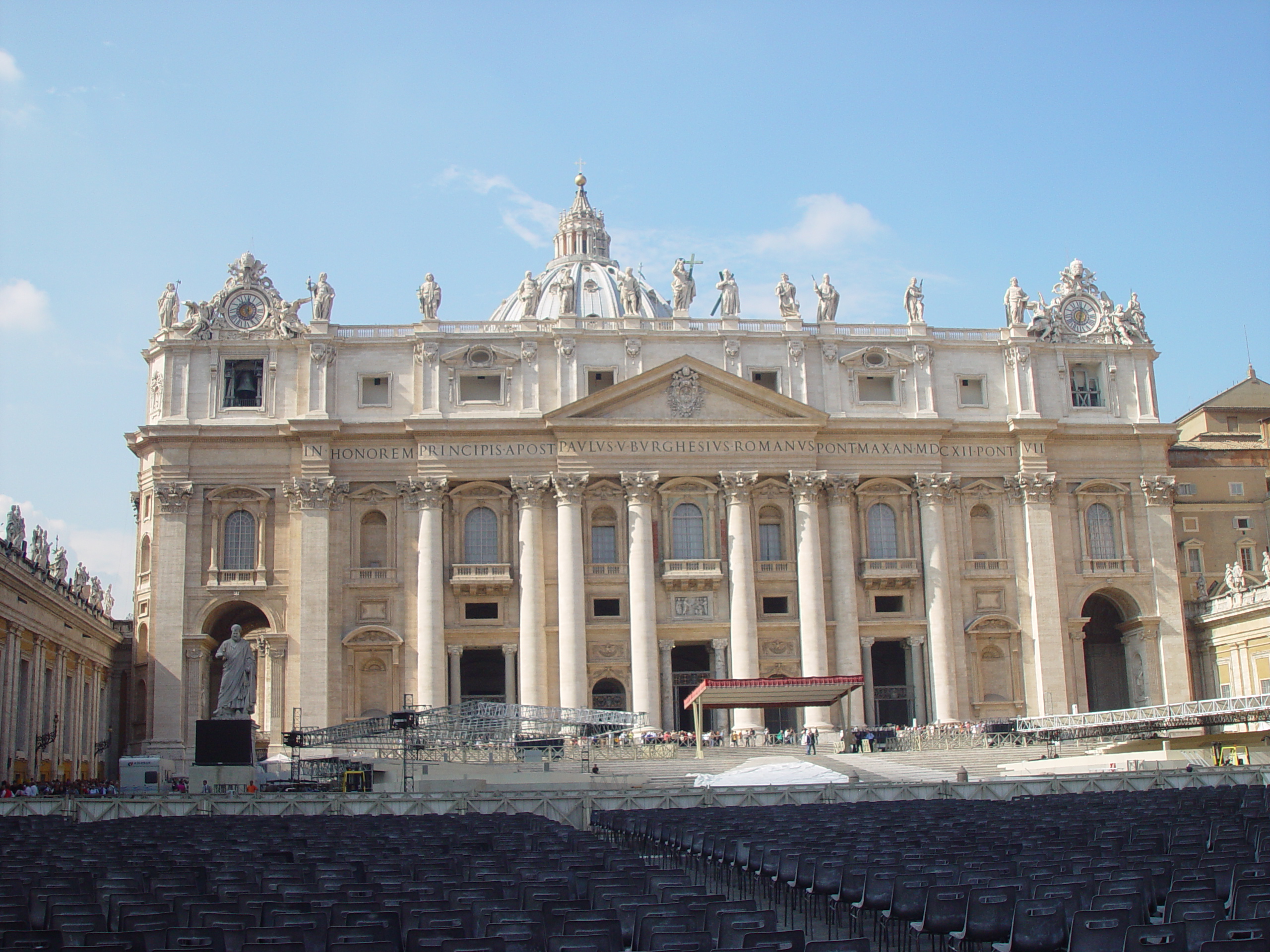 Europe Trip 2005 - Italy (Rome - Vatican (St Peter's Basilica, Sistine Chapel), Trevi Fountain, Spanish Steps, Colosseum)