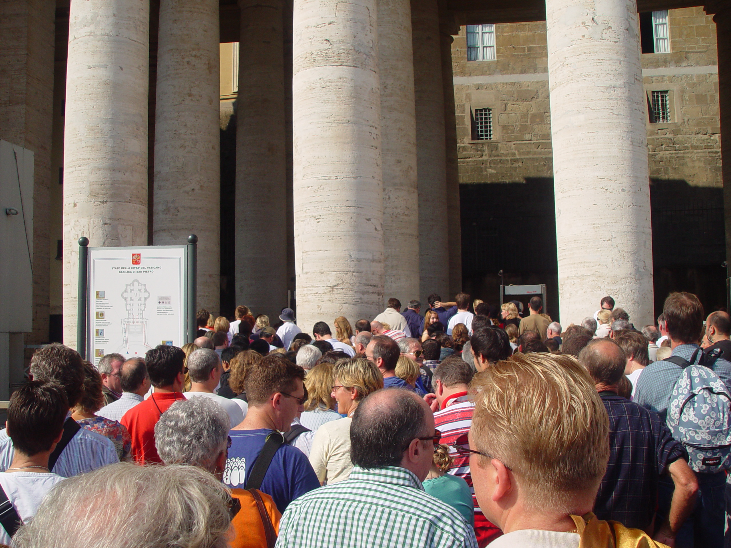 Europe Trip 2005 - Italy (Rome - Vatican (St Peter's Basilica, Sistine Chapel), Trevi Fountain, Spanish Steps, Colosseum)