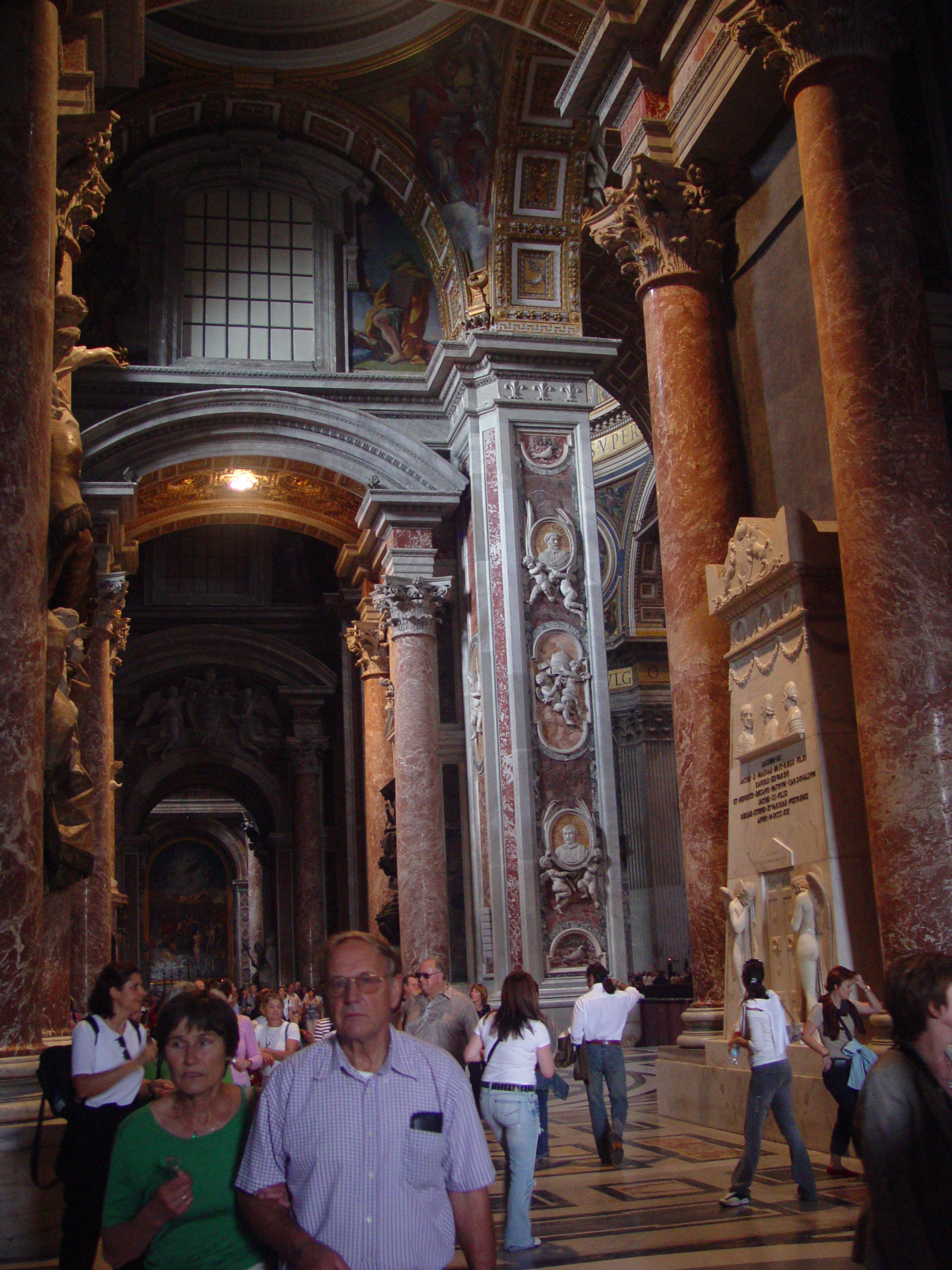 Europe Trip 2005 - Italy (Rome - Vatican (St Peter's Basilica, Sistine Chapel), Trevi Fountain, Spanish Steps, Colosseum)