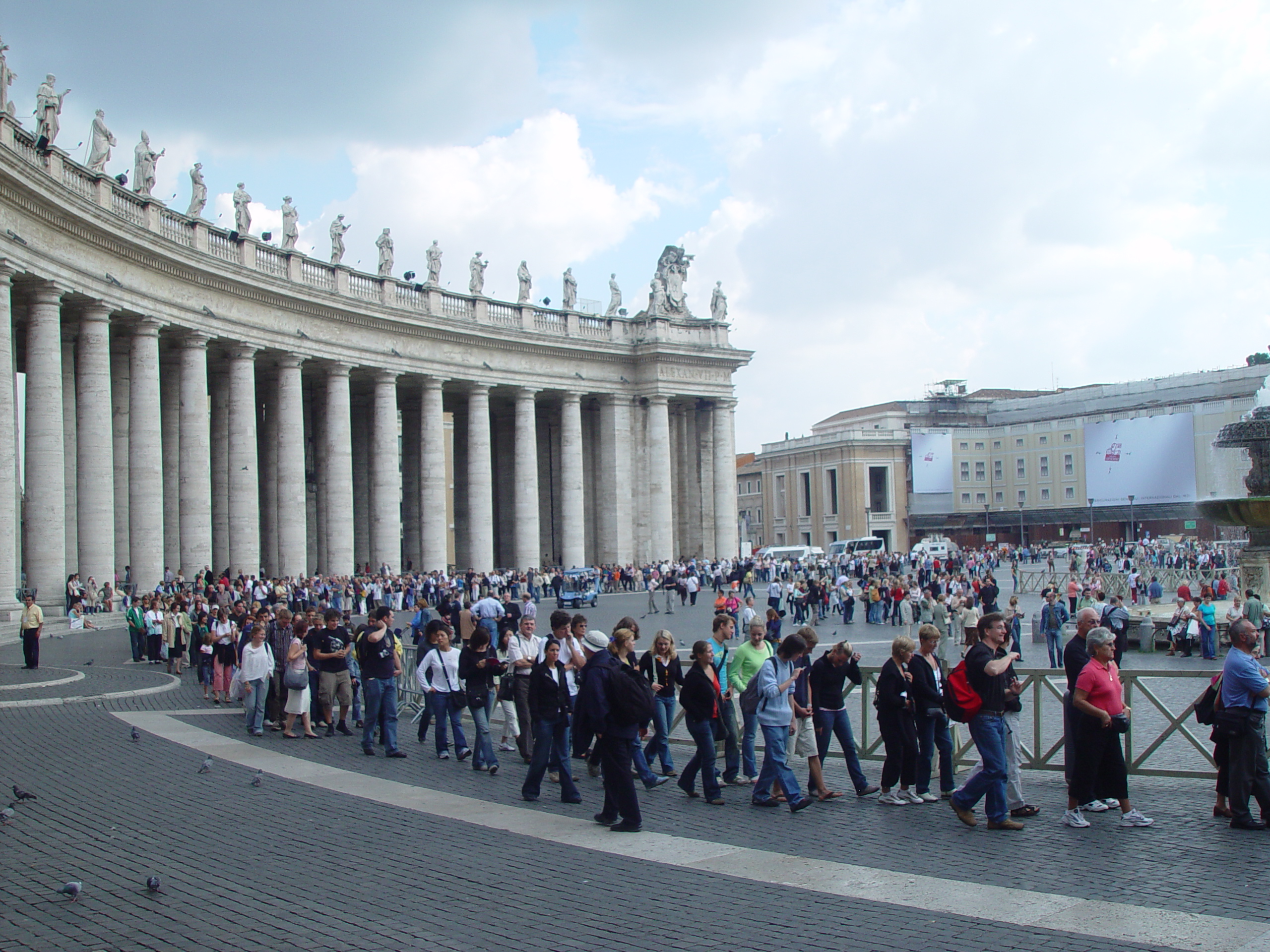 Europe Trip 2005 - Italy (Rome - Vatican (St Peter's Basilica, Sistine Chapel), Trevi Fountain, Spanish Steps, Colosseum)