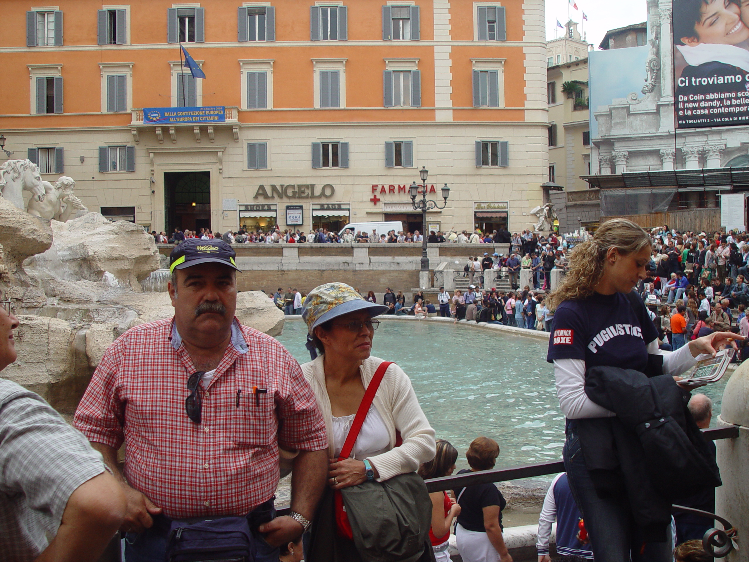 Europe Trip 2005 - Italy (Rome - Vatican (St Peter's Basilica, Sistine Chapel), Trevi Fountain, Spanish Steps, Colosseum)