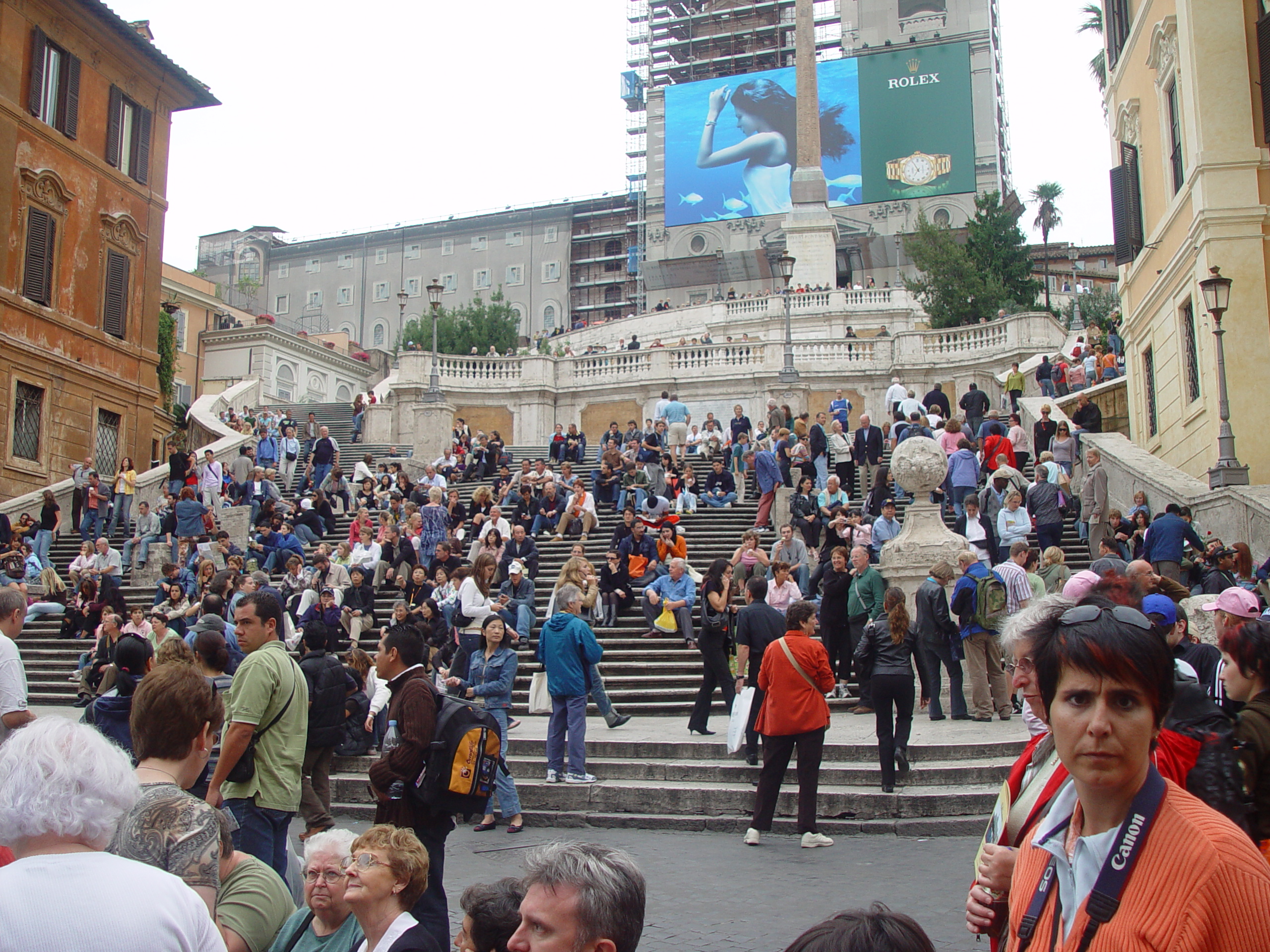 Europe Trip 2005 - Italy (Rome - Vatican (St Peter's Basilica, Sistine Chapel), Trevi Fountain, Spanish Steps, Colosseum)