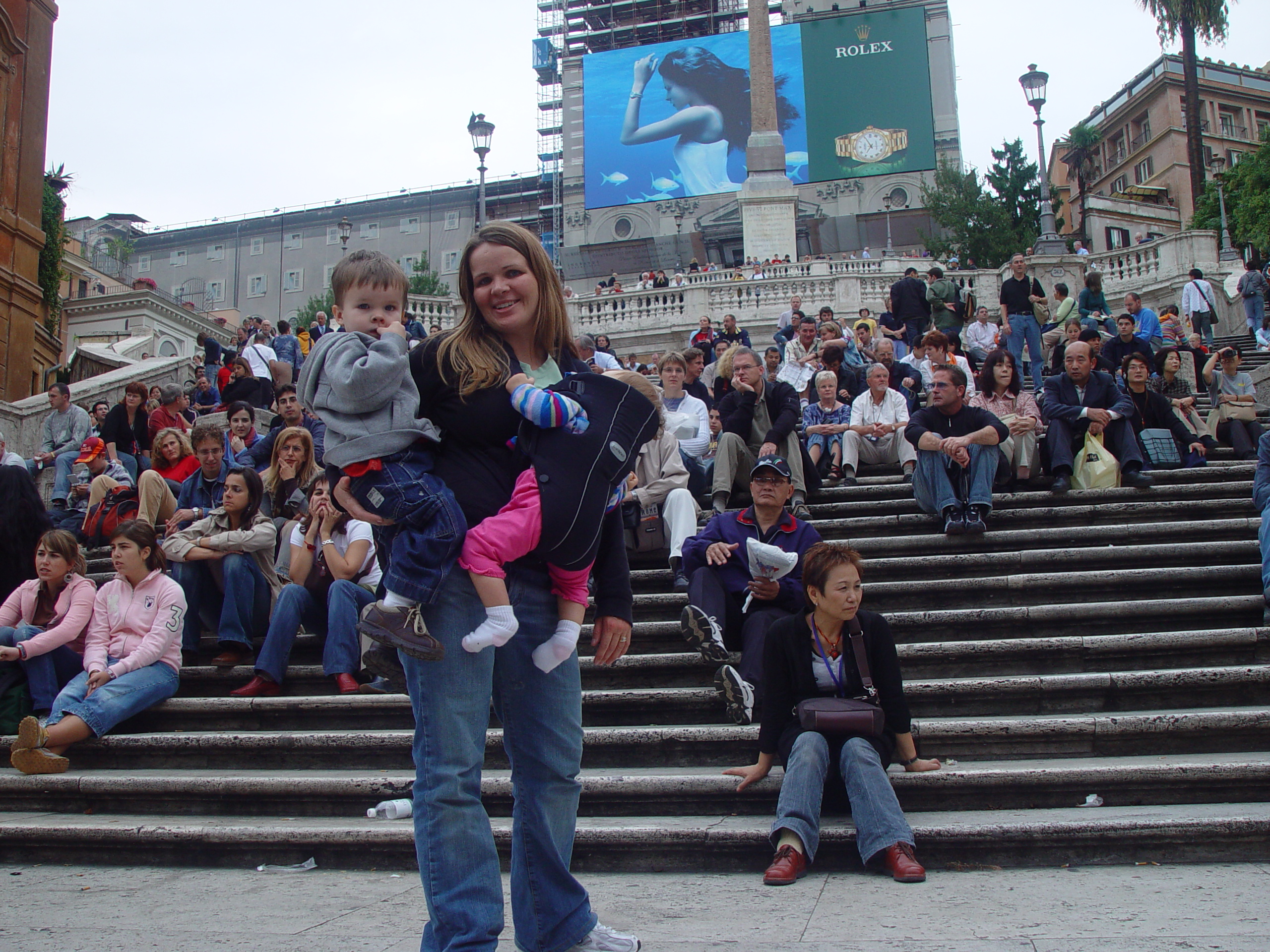 Europe Trip 2005 - Italy (Rome - Vatican (St Peter's Basilica, Sistine Chapel), Trevi Fountain, Spanish Steps, Colosseum)