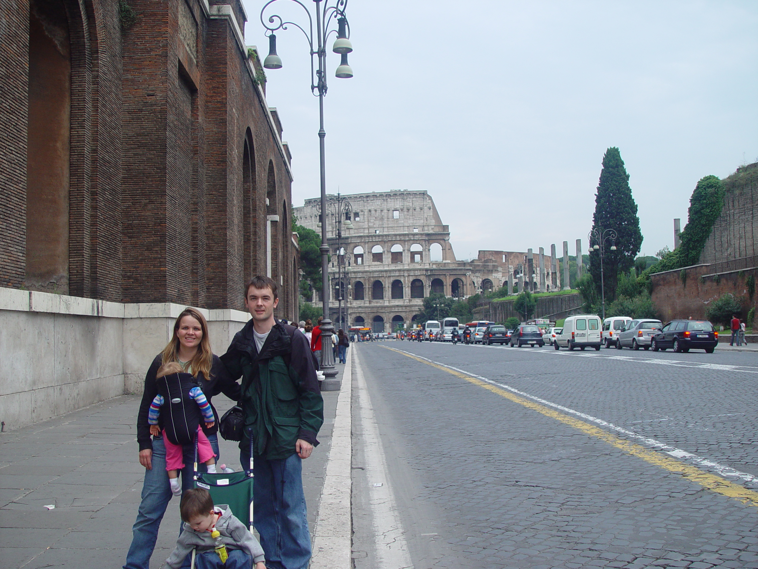 Europe Trip 2005 - Italy (Rome - Vatican (St Peter's Basilica, Sistine Chapel), Trevi Fountain, Spanish Steps, Colosseum)