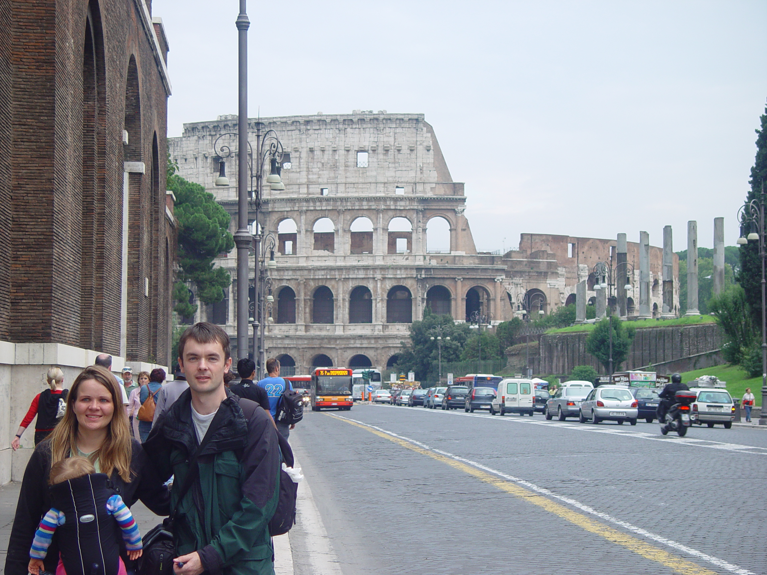 Europe Trip 2005 - Italy (Rome - Vatican (St Peter's Basilica, Sistine Chapel), Trevi Fountain, Spanish Steps, Colosseum)