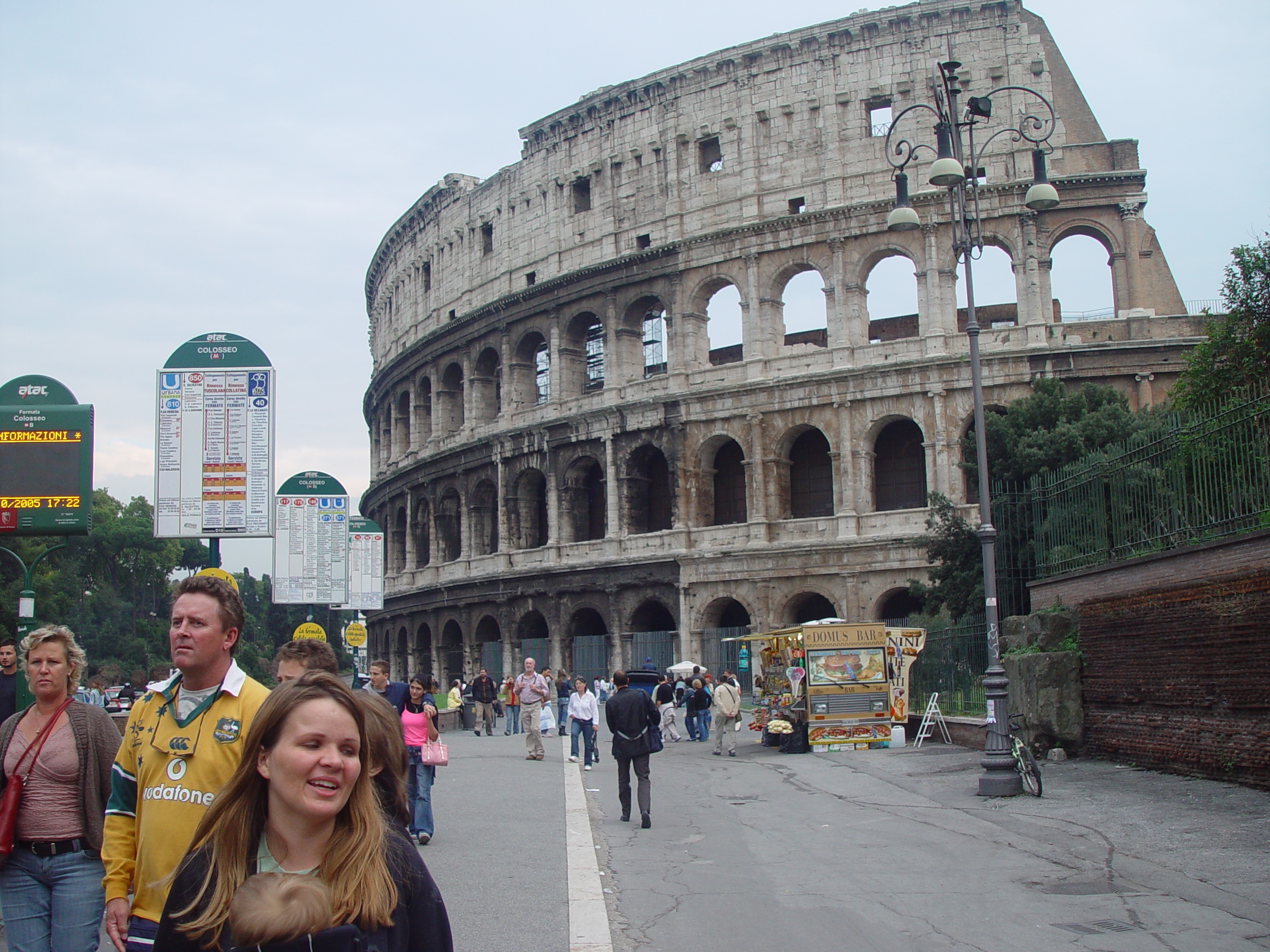 Europe Trip 2005 - Italy (Rome - Vatican (St Peter's Basilica, Sistine Chapel), Trevi Fountain, Spanish Steps, Colosseum)