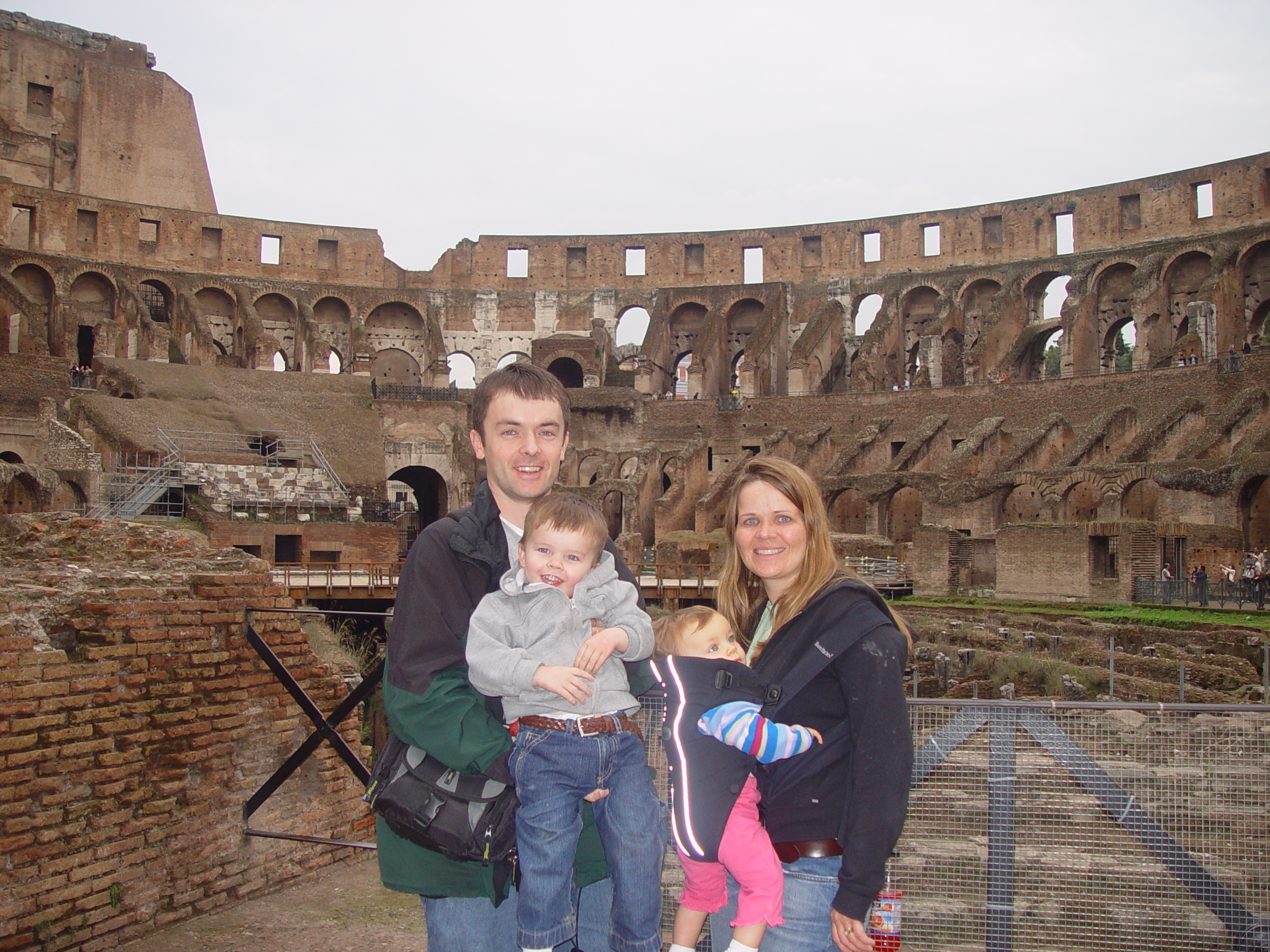 Europe Trip 2005 - Italy (Rome - Vatican (St Peter's Basilica, Sistine Chapel), Trevi Fountain, Spanish Steps, Colosseum)