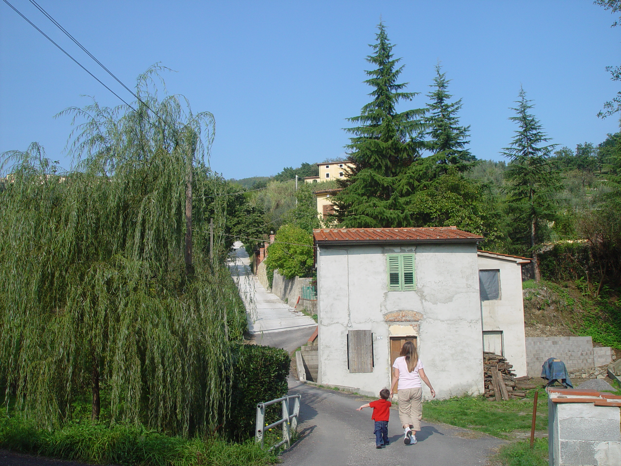 Europe Trip 2005 - Italy (Downtown Pistoia, Lo Storno Restaurant, Italian Riviera - The Cinque Terre - Vernazza)