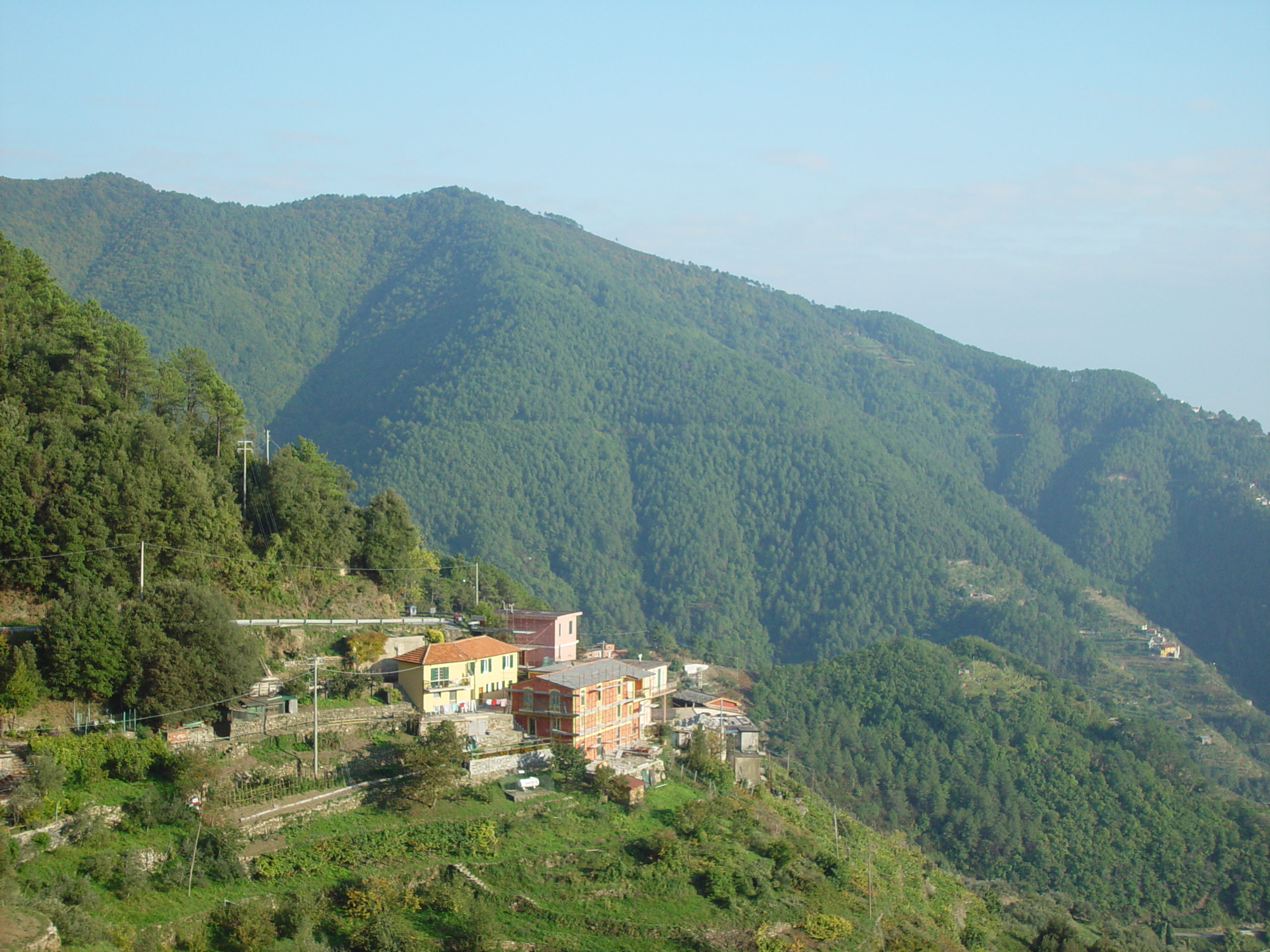 Europe Trip 2005 - Italy (Downtown Pistoia, Lo Storno Restaurant, Italian Riviera - The Cinque Terre - Vernazza)