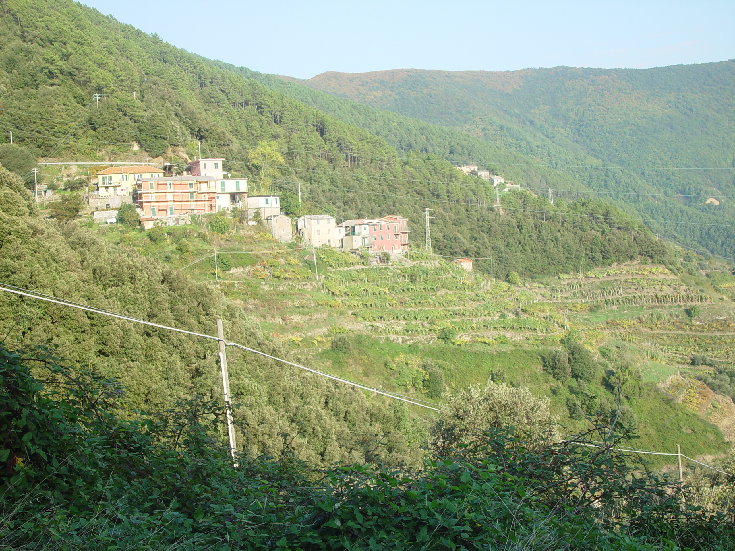 Europe Trip 2005 - Italy (Downtown Pistoia, Lo Storno Restaurant, Italian Riviera - The Cinque Terre - Vernazza)