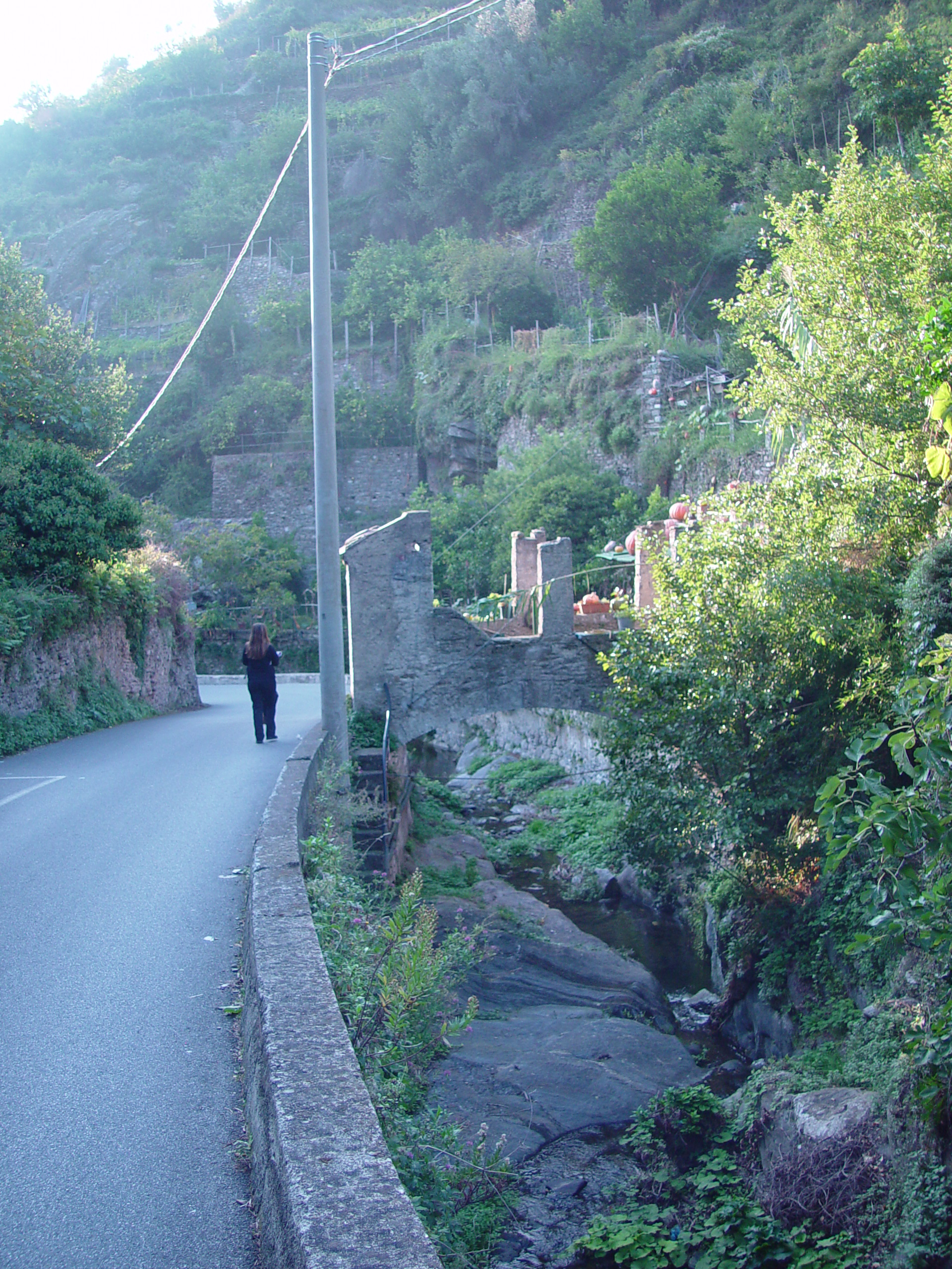 Europe Trip 2005 - Italy (Downtown Pistoia, Lo Storno Restaurant, Italian Riviera - The Cinque Terre - Vernazza)