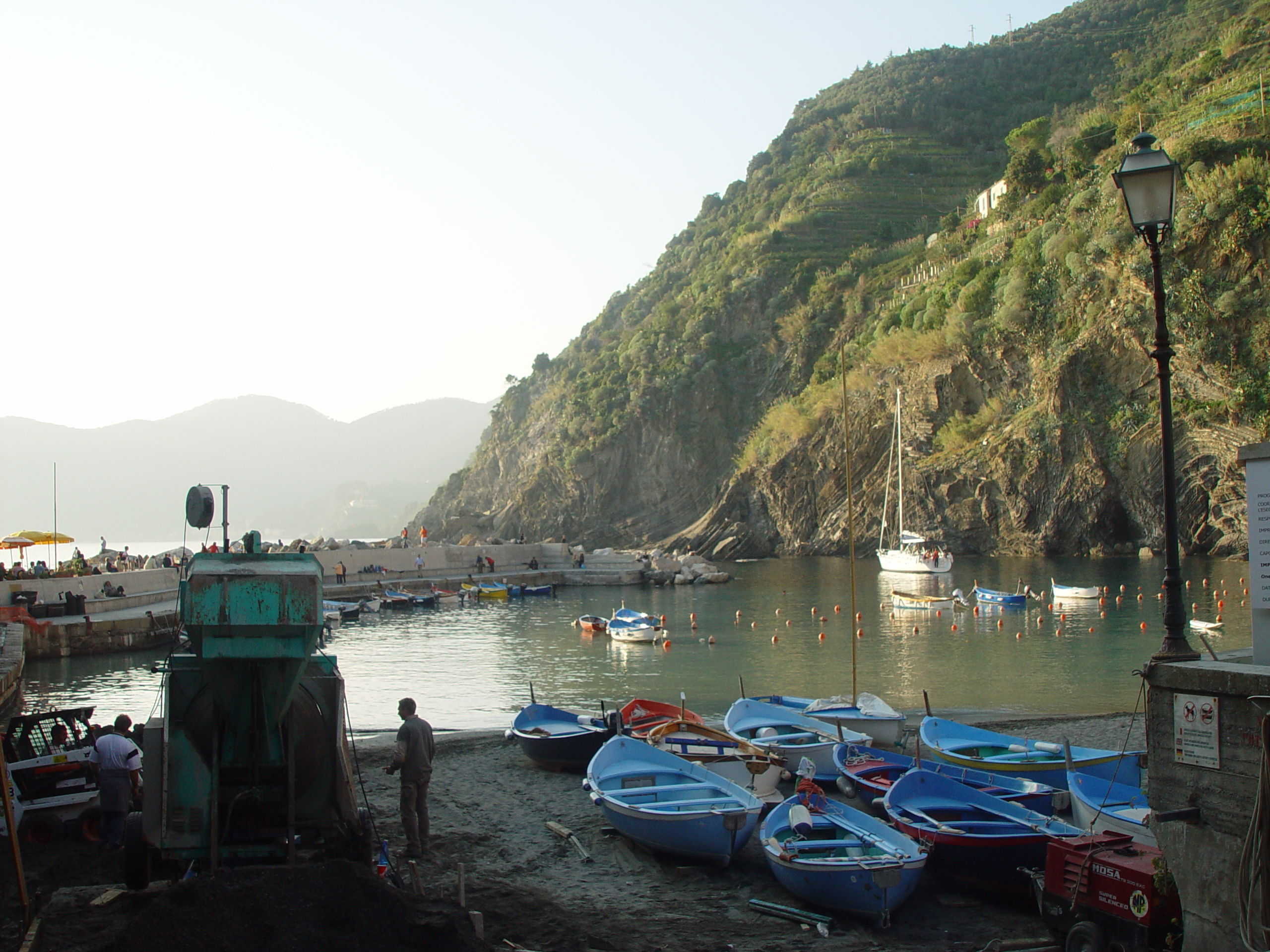Europe Trip 2005 - Italy (Downtown Pistoia, Lo Storno Restaurant, Italian Riviera - The Cinque Terre - Vernazza)