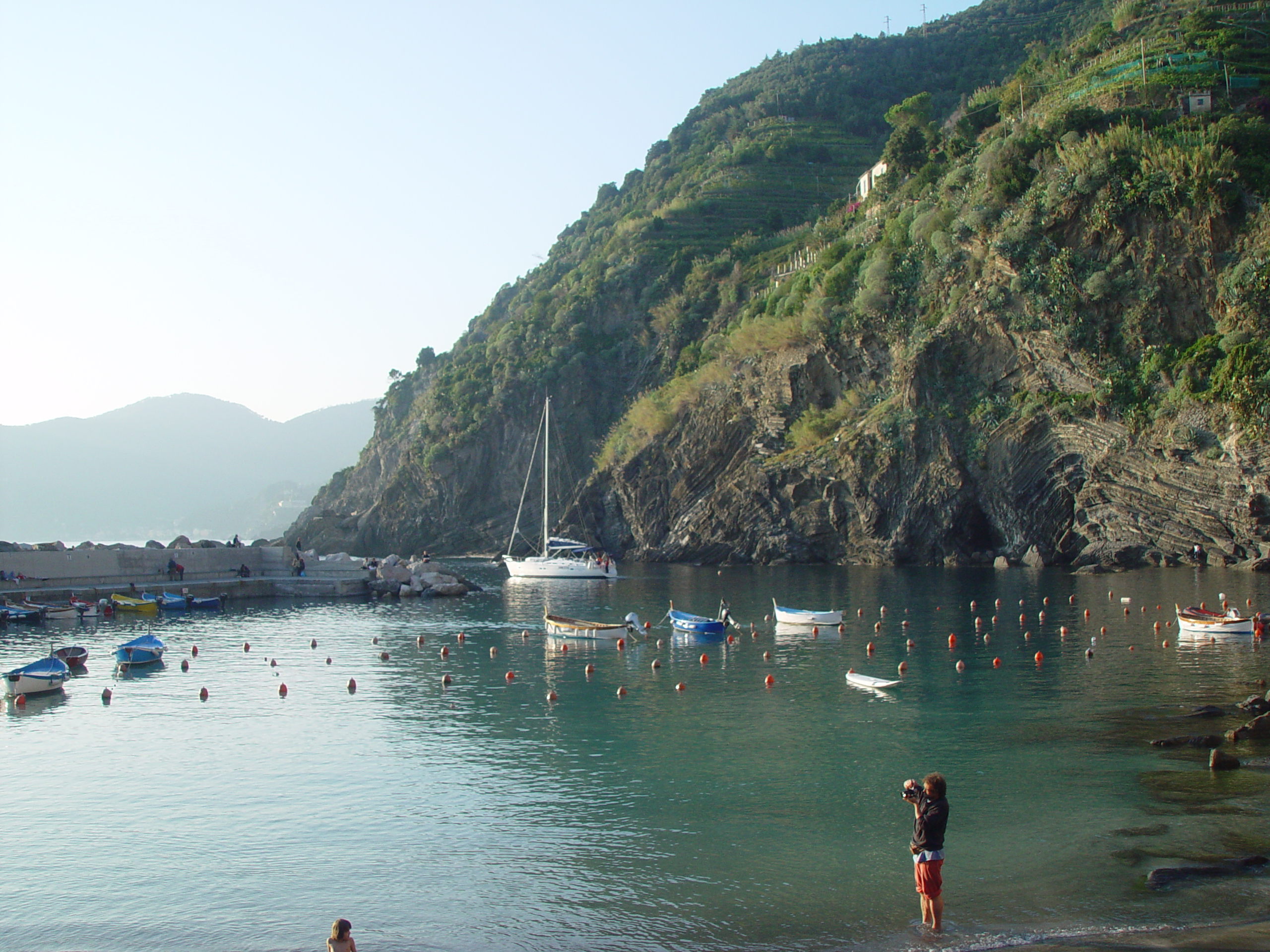 Europe Trip 2005 - Italy (Downtown Pistoia, Lo Storno Restaurant, Italian Riviera - The Cinque Terre - Vernazza)