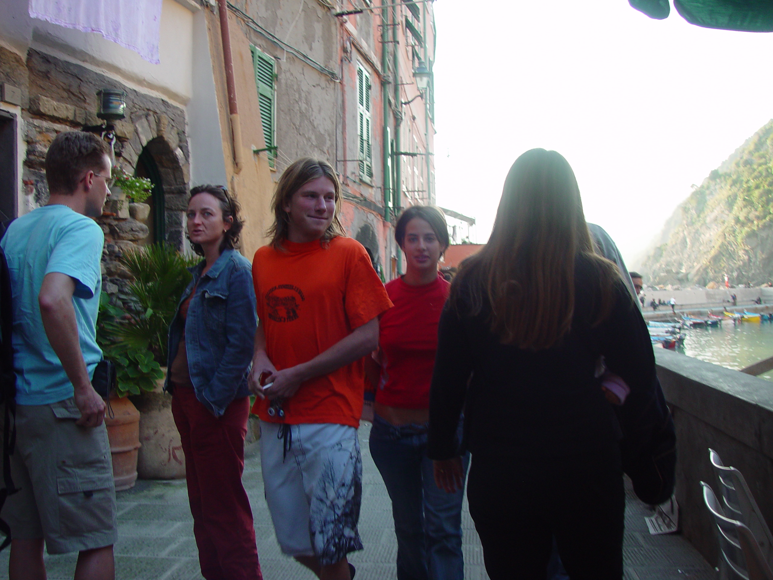 Europe Trip 2005 - Italy (Downtown Pistoia, Lo Storno Restaurant, Italian Riviera - The Cinque Terre - Vernazza)
