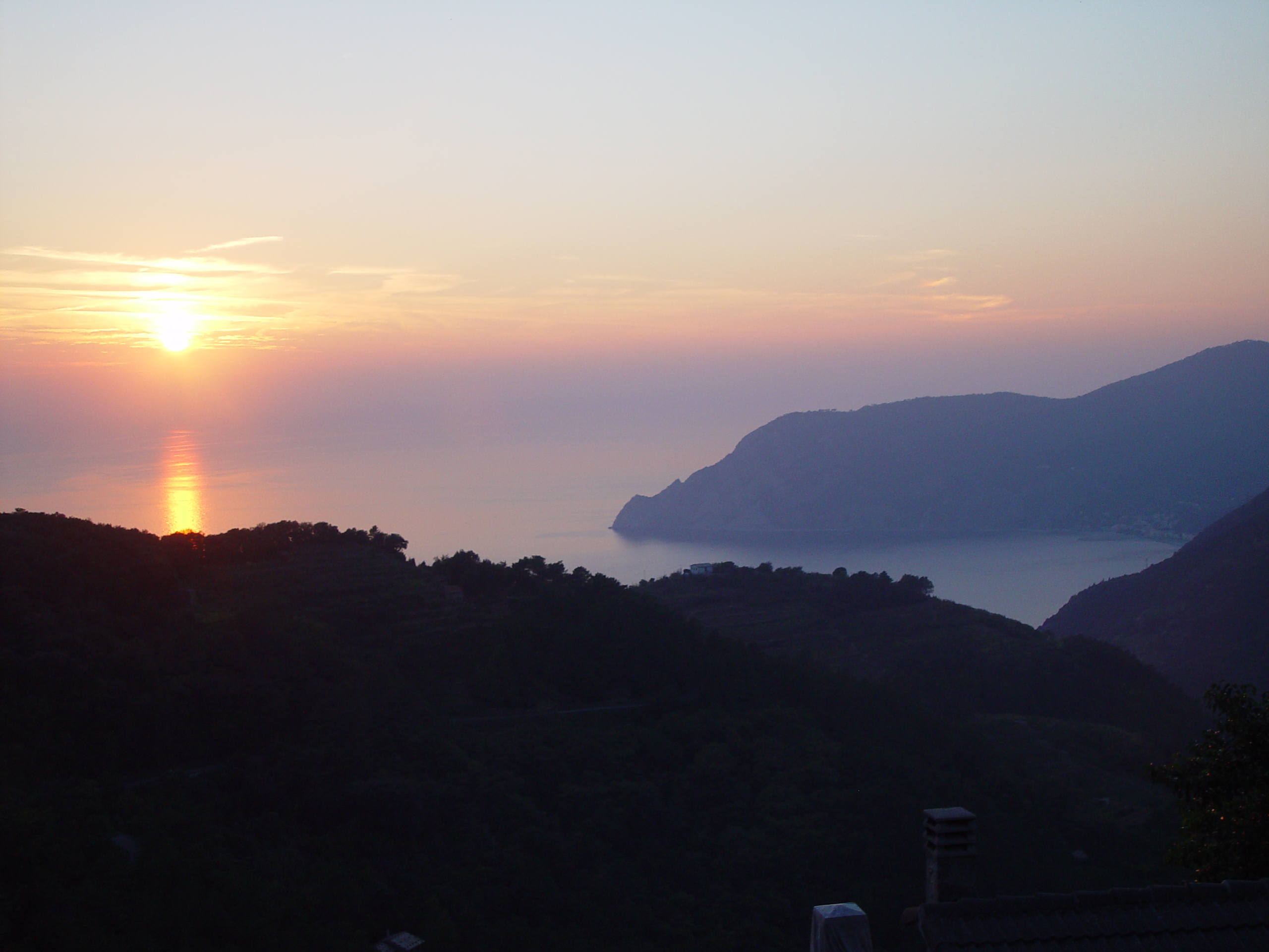 Europe Trip 2005 - Italy (Downtown Pistoia, Lo Storno Restaurant, Italian Riviera - The Cinque Terre - Vernazza)