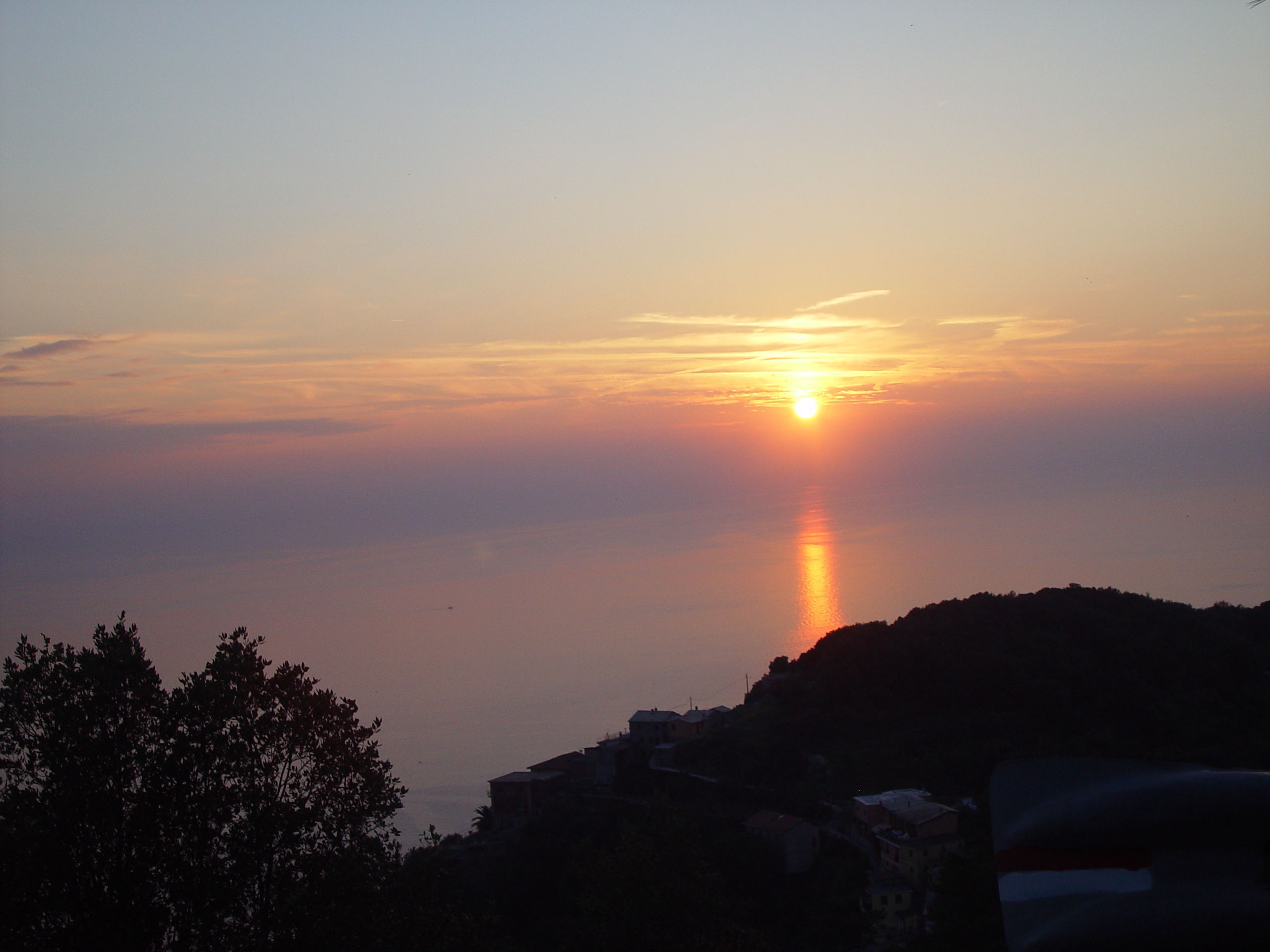 Europe Trip 2005 - Italy (Downtown Pistoia, Lo Storno Restaurant, Italian Riviera - The Cinque Terre - Vernazza)