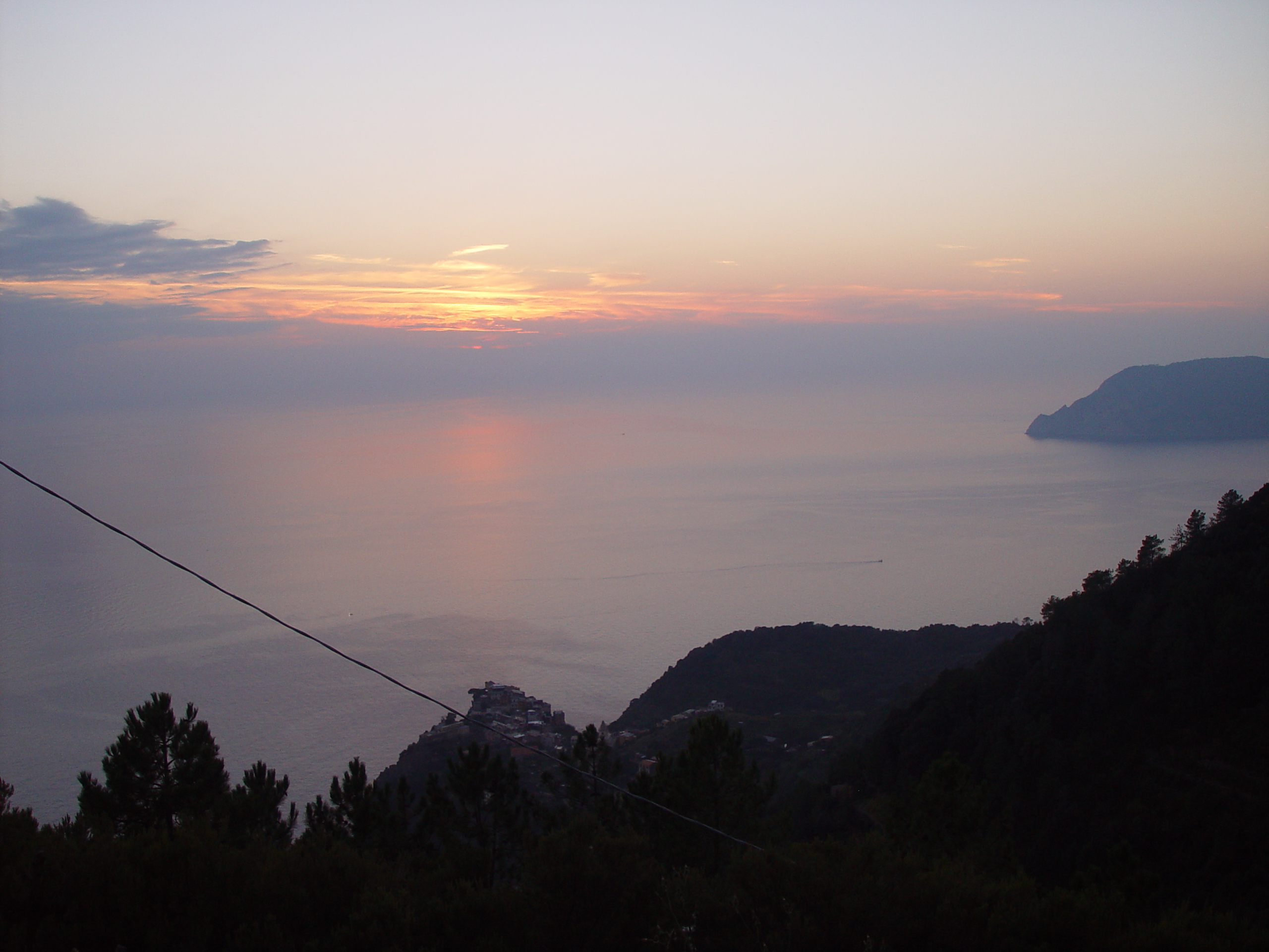 Europe Trip 2005 - Italy (Downtown Pistoia, Lo Storno Restaurant, Italian Riviera - The Cinque Terre - Vernazza)