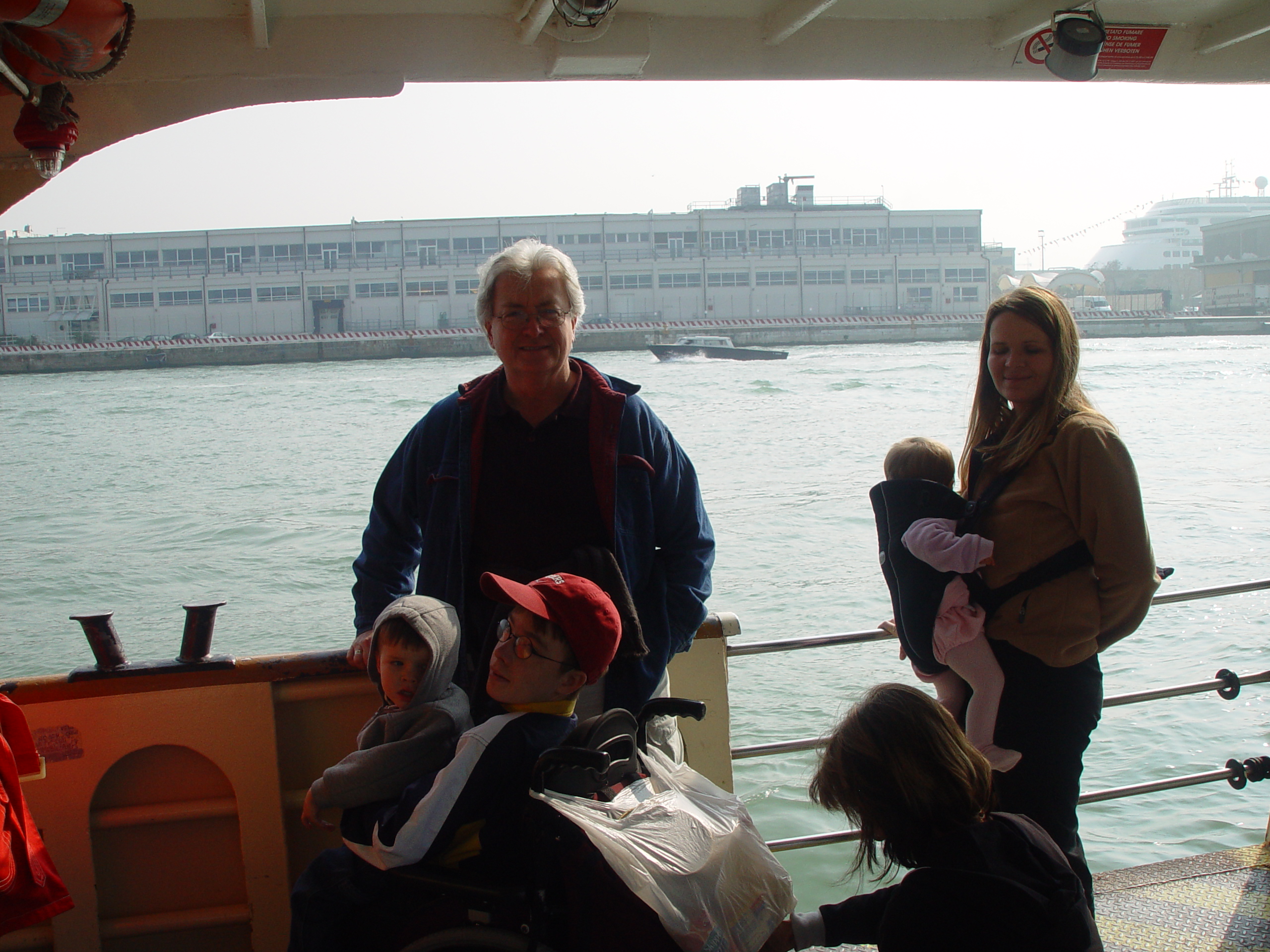 Europe Trip 2005 - Italy (Venice - Pigeons, St Mark's Basilica / Square / Clocktower, Gondola Ride, Gelato)