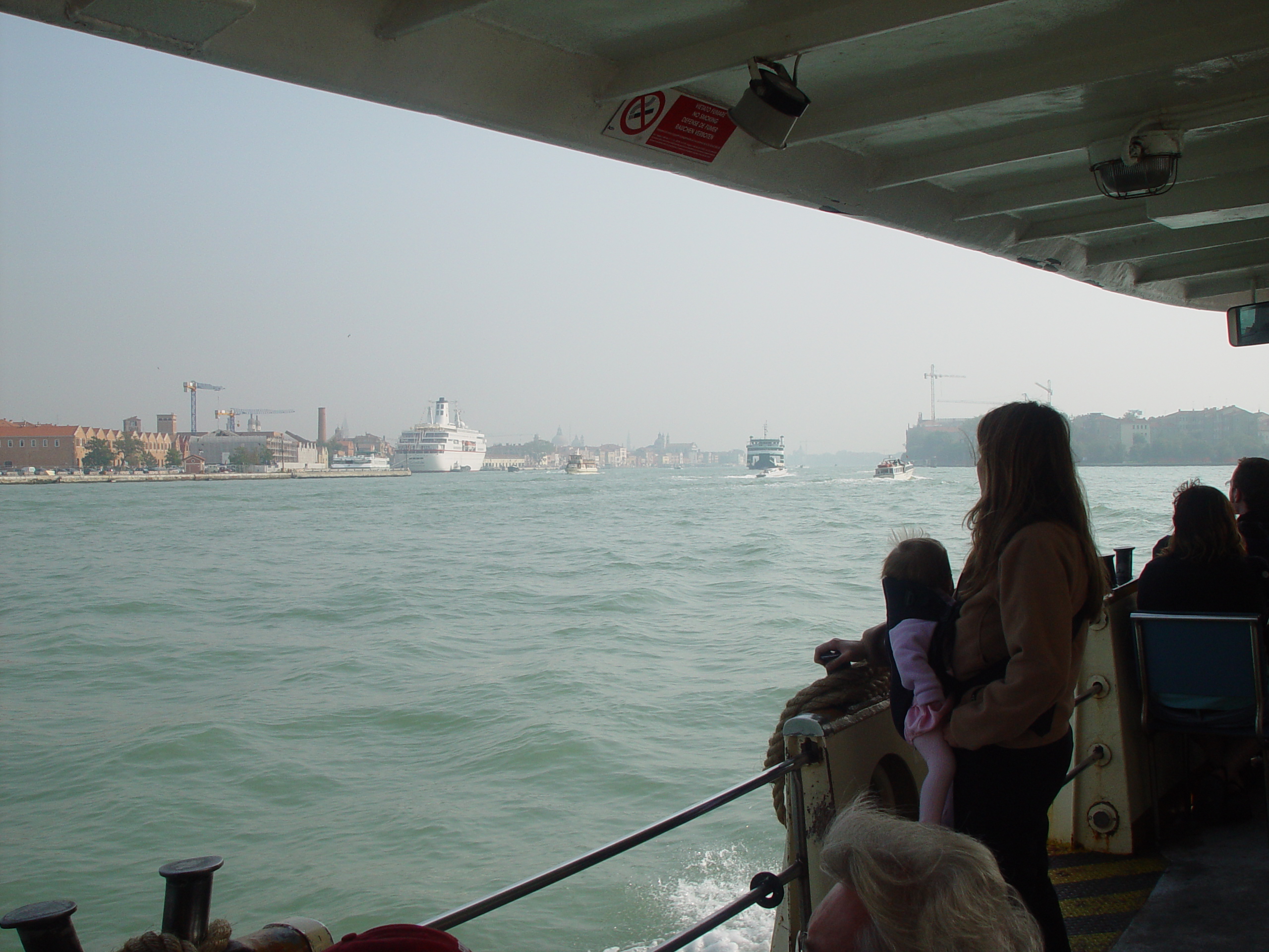 Europe Trip 2005 - Italy (Venice - Pigeons, St Mark's Basilica / Square / Clocktower, Gondola Ride, Gelato)