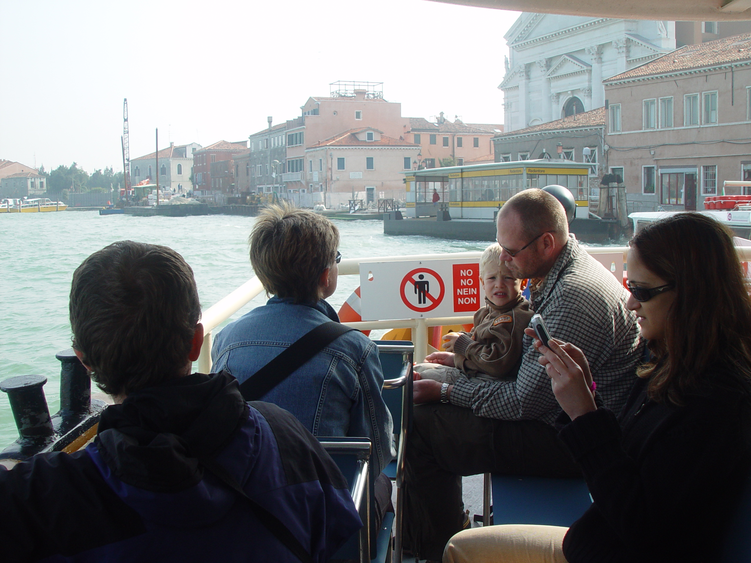 Europe Trip 2005 - Italy (Venice - Pigeons, St Mark's Basilica / Square / Clocktower, Gondola Ride, Gelato)