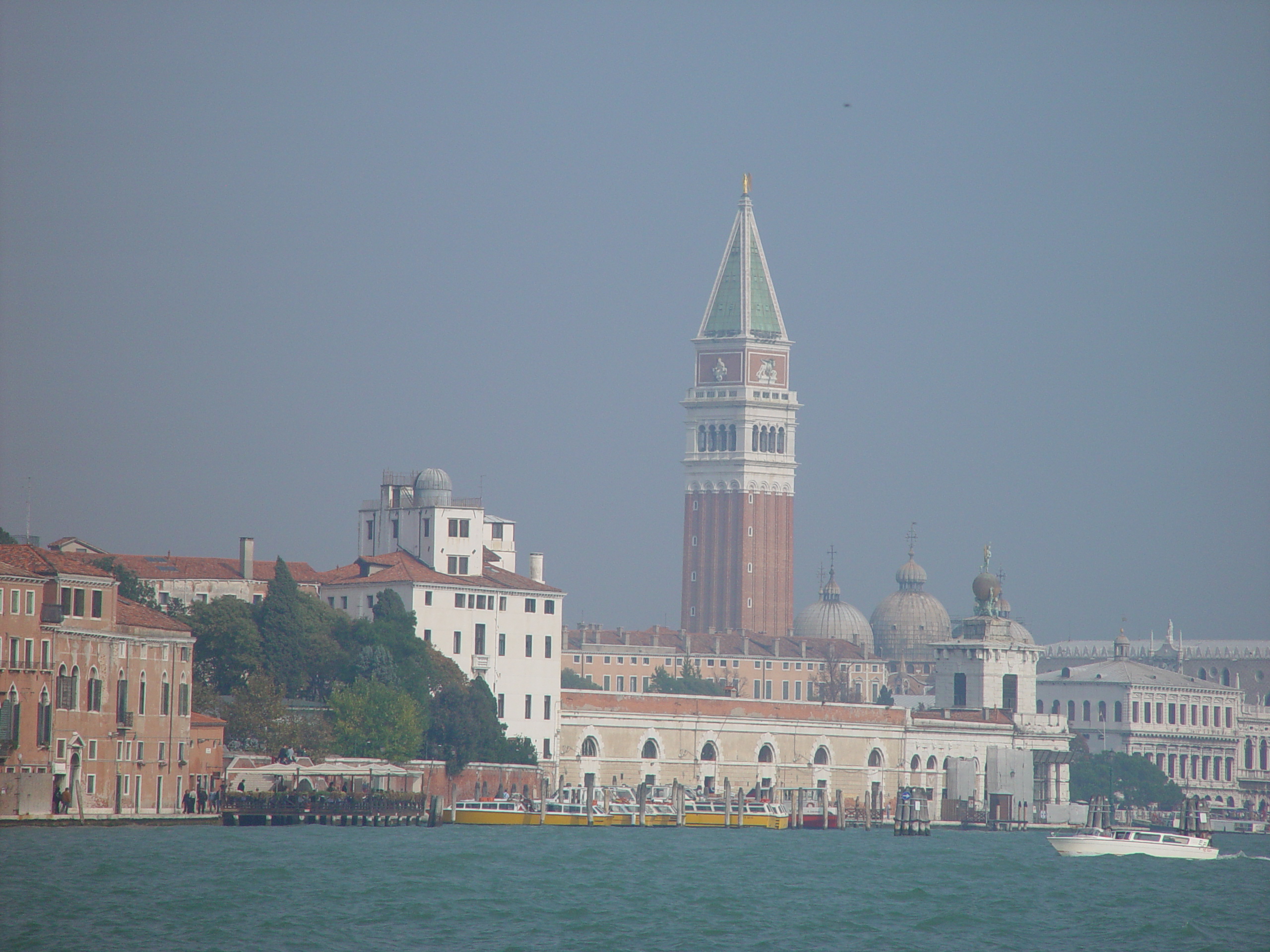 Europe Trip 2005 - Italy (Venice - Pigeons, St Mark's Basilica / Square / Clocktower, Gondola Ride, Gelato)