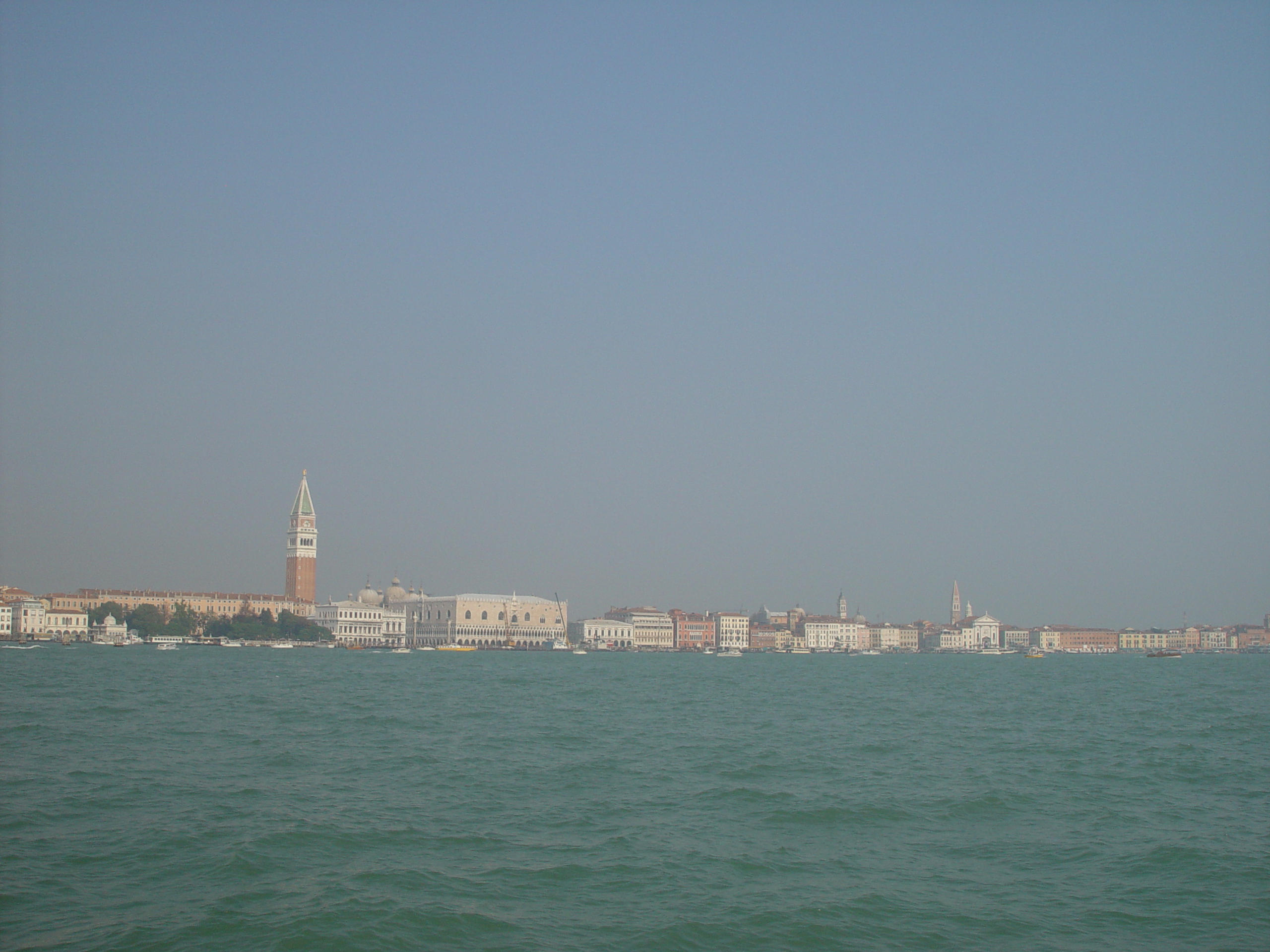Europe Trip 2005 - Italy (Venice - Pigeons, St Mark's Basilica / Square / Clocktower, Gondola Ride, Gelato)