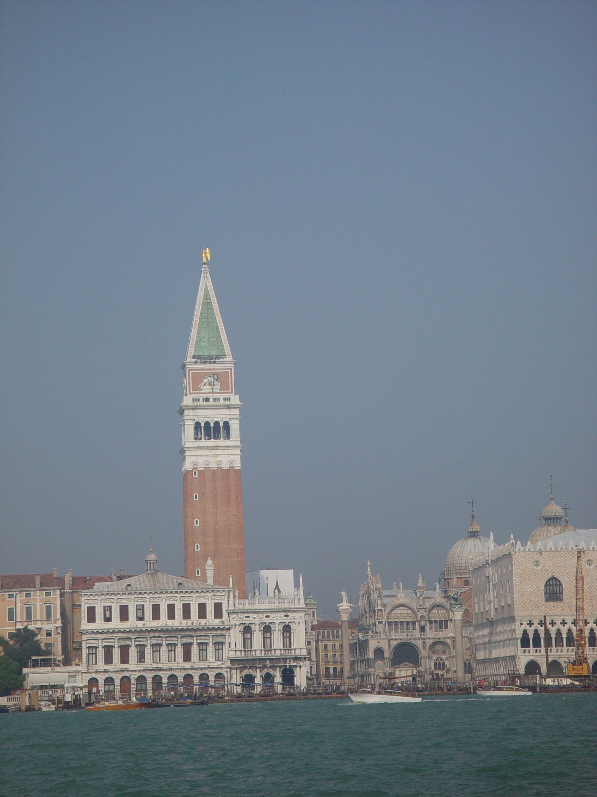 Europe Trip 2005 - Italy (Venice - Pigeons, St Mark's Basilica / Square / Clocktower, Gondola Ride, Gelato)