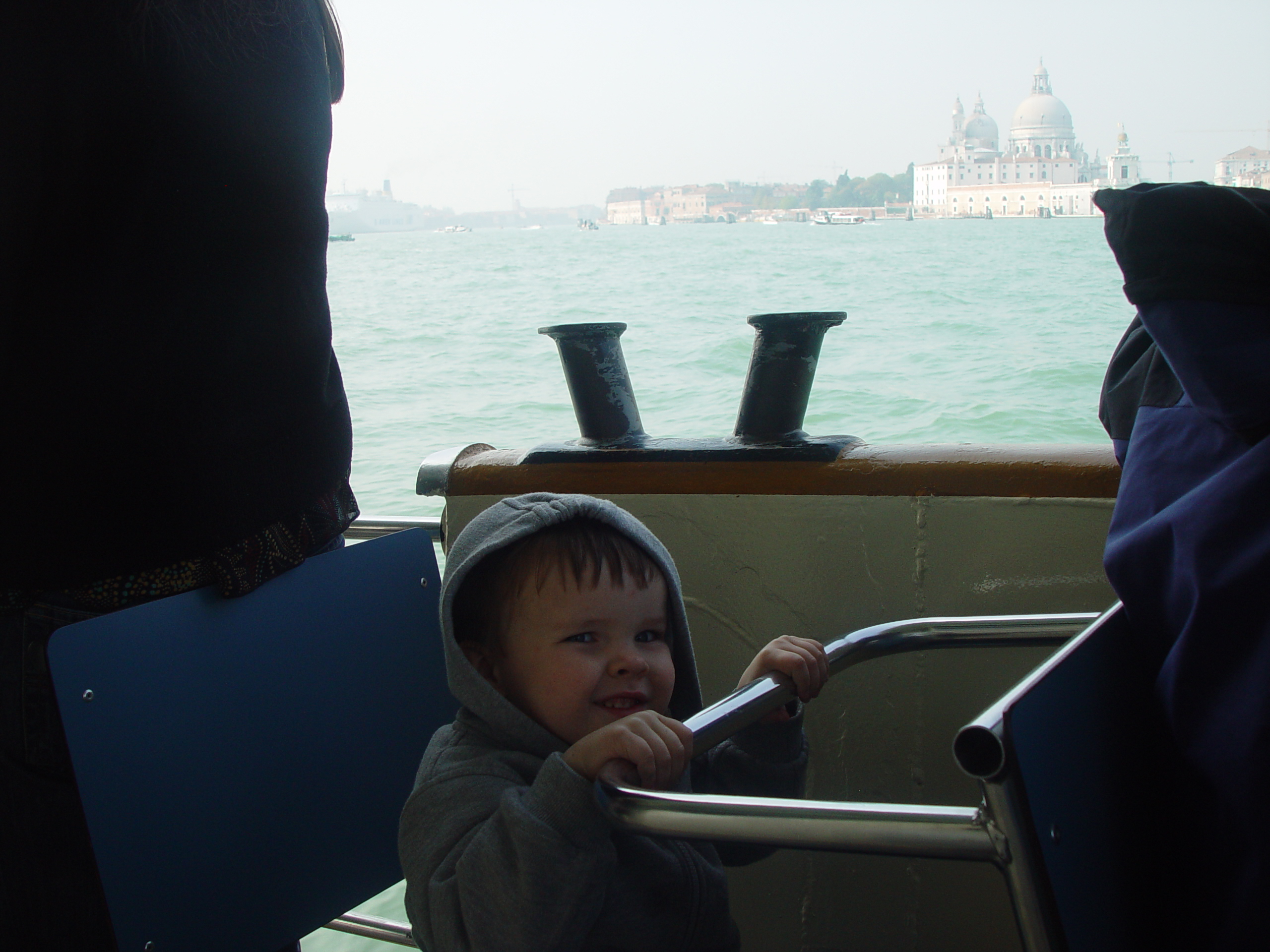 Europe Trip 2005 - Italy (Venice - Pigeons, St Mark's Basilica / Square / Clocktower, Gondola Ride, Gelato)