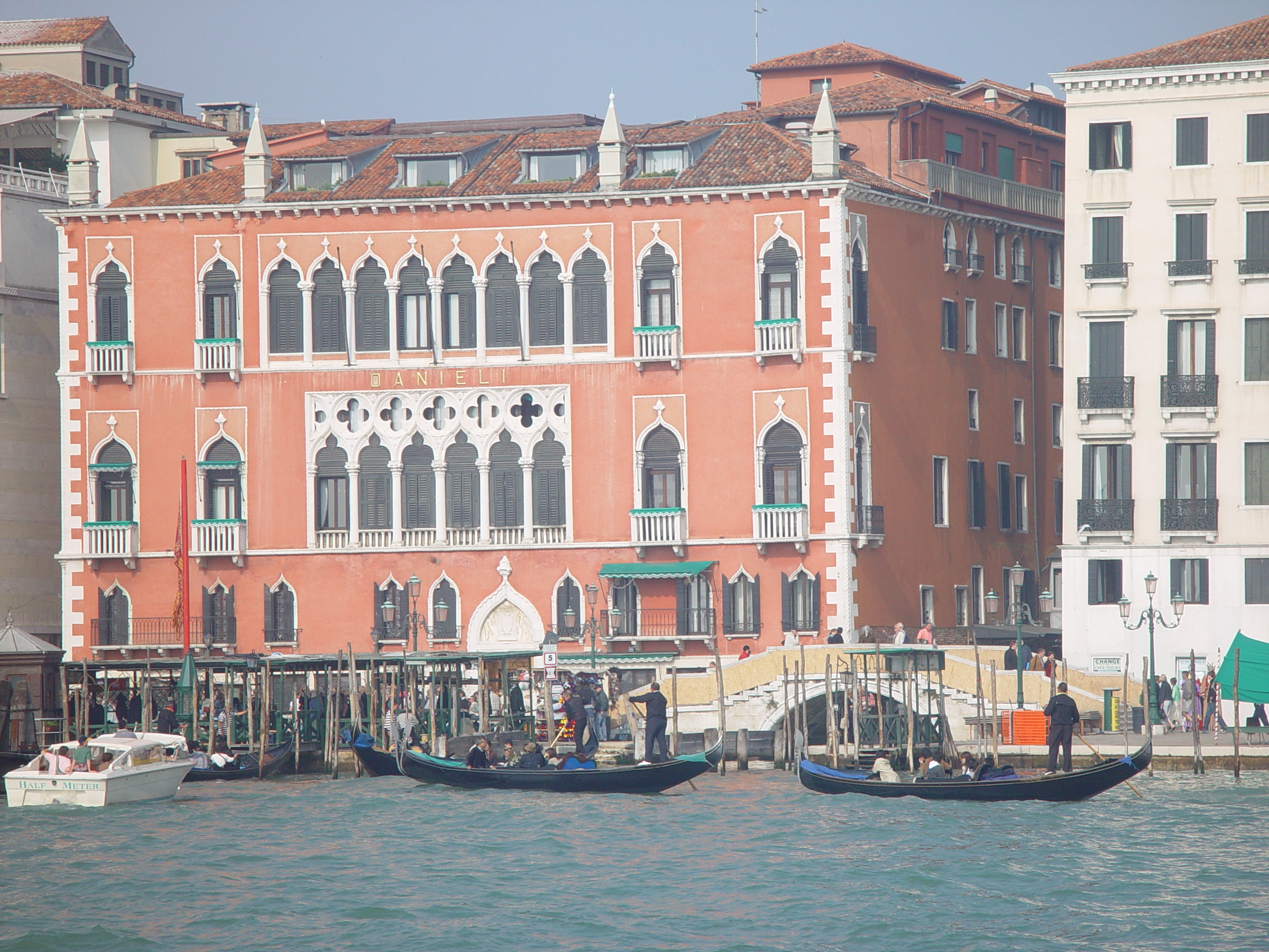 Europe Trip 2005 - Italy (Venice - Pigeons, St Mark's Basilica / Square / Clocktower, Gondola Ride, Gelato)