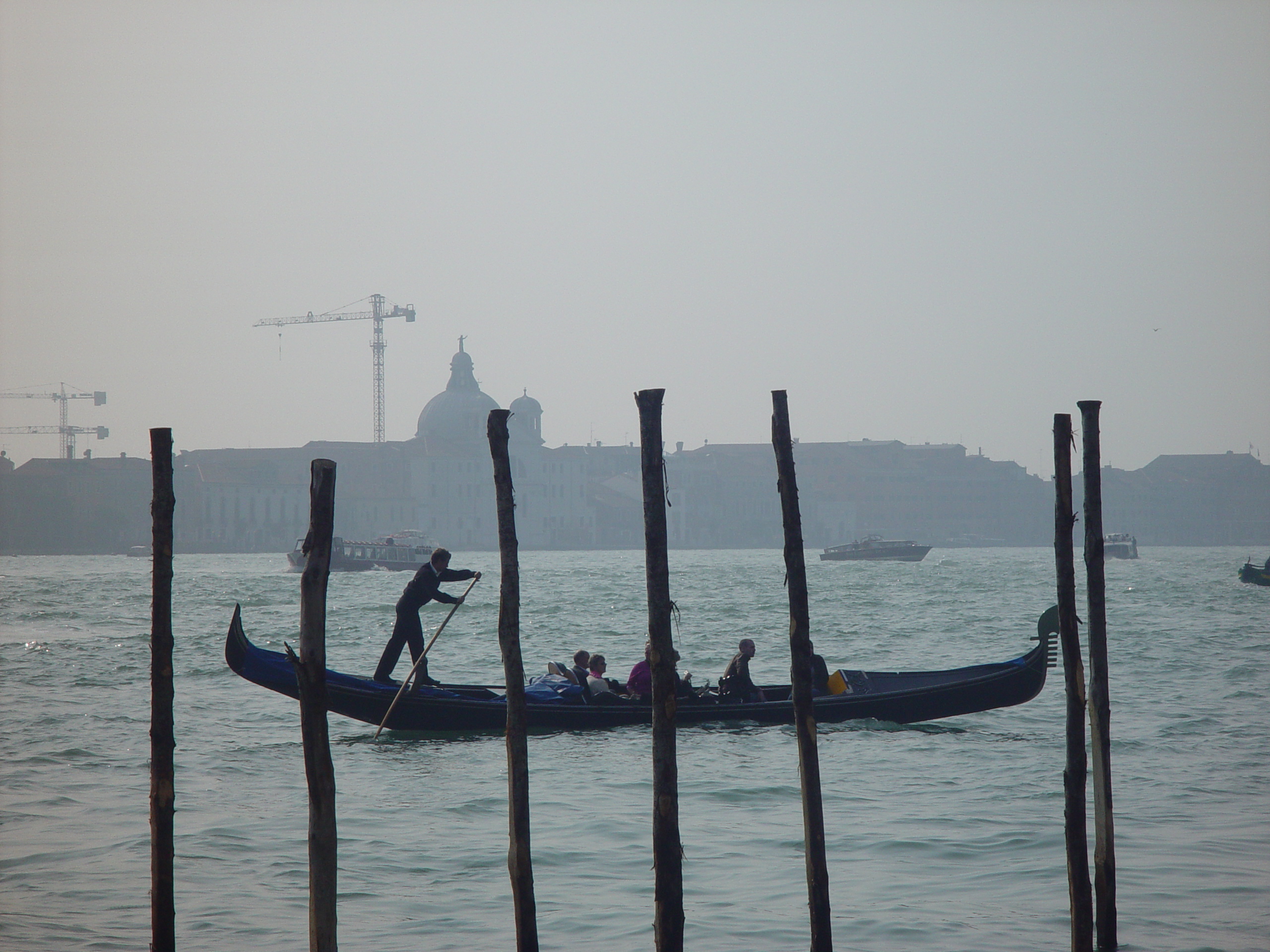 Europe Trip 2005 - Italy (Venice - Pigeons, St Mark's Basilica / Square / Clocktower, Gondola Ride, Gelato)