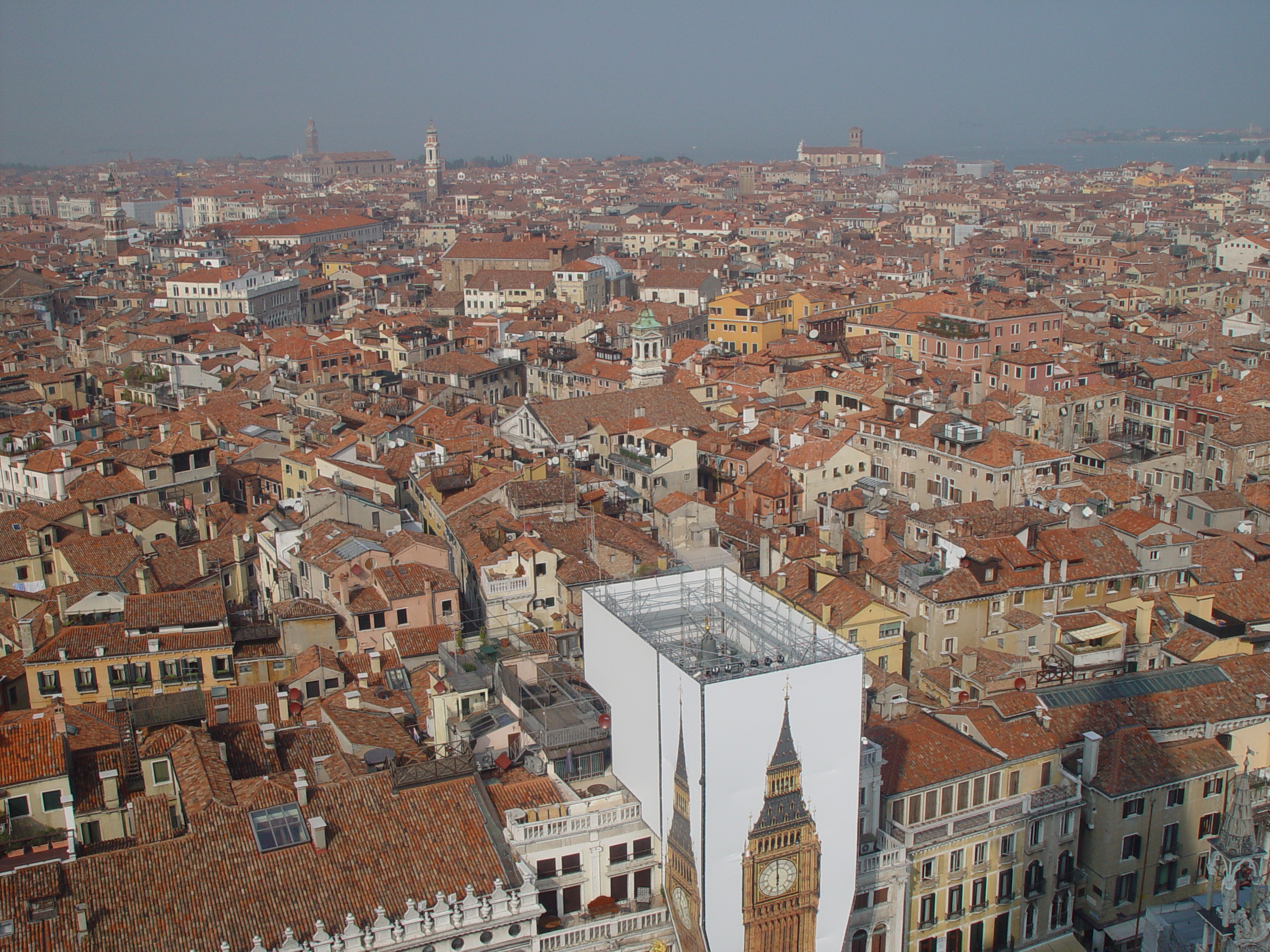 Europe Trip 2005 - Italy (Venice - Pigeons, St Mark's Basilica / Square / Clocktower, Gondola Ride, Gelato)